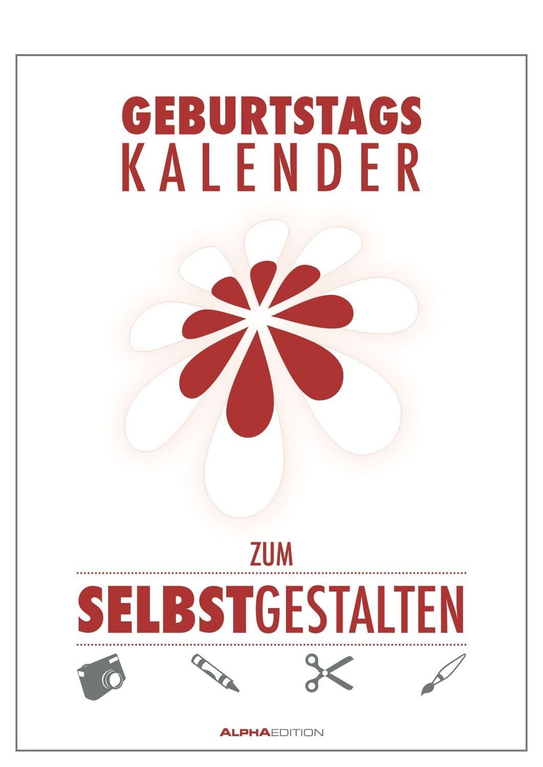 NEUMANN Wandkalender Geburtstagskalender zum Selbstgestalten - immerwährend - (21 x 29,7)