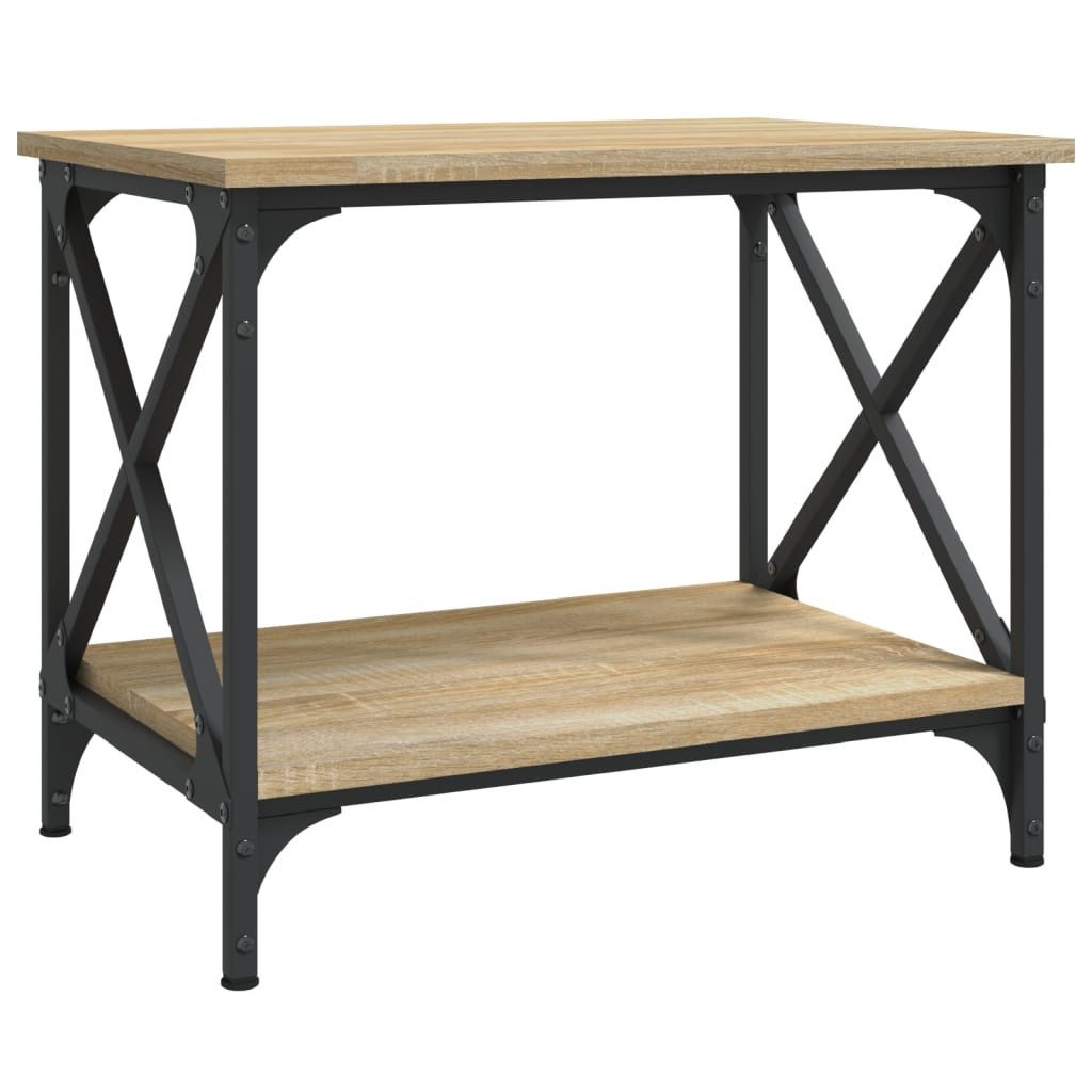 vidaXL Couchtisch Beistelltisch Sonoma-Eiche 55x38x45 cm günstig online kaufen