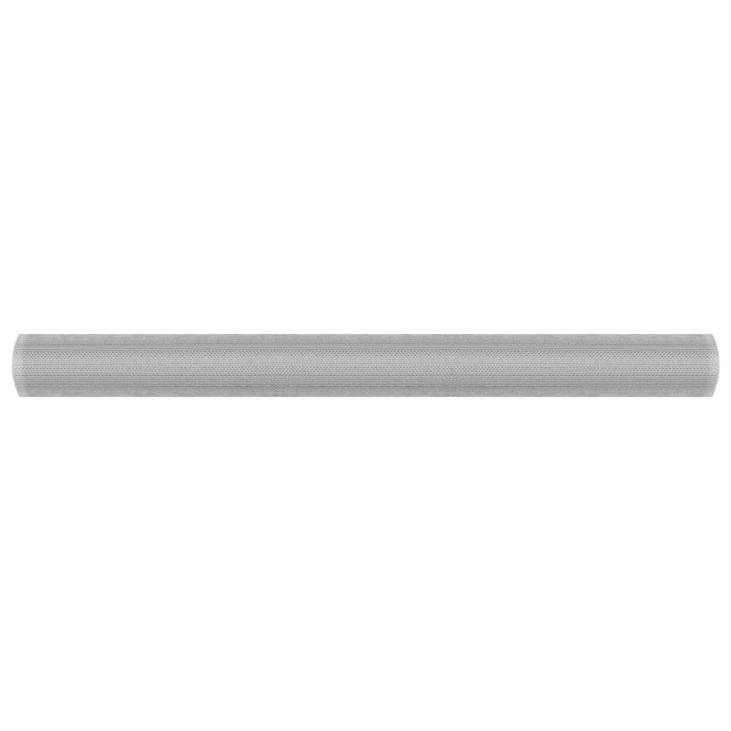 vidaXL Gartenzaun Fliegengitter Aluminium 80x500 cm Silbern, (1-St) – Bild 4 von 5