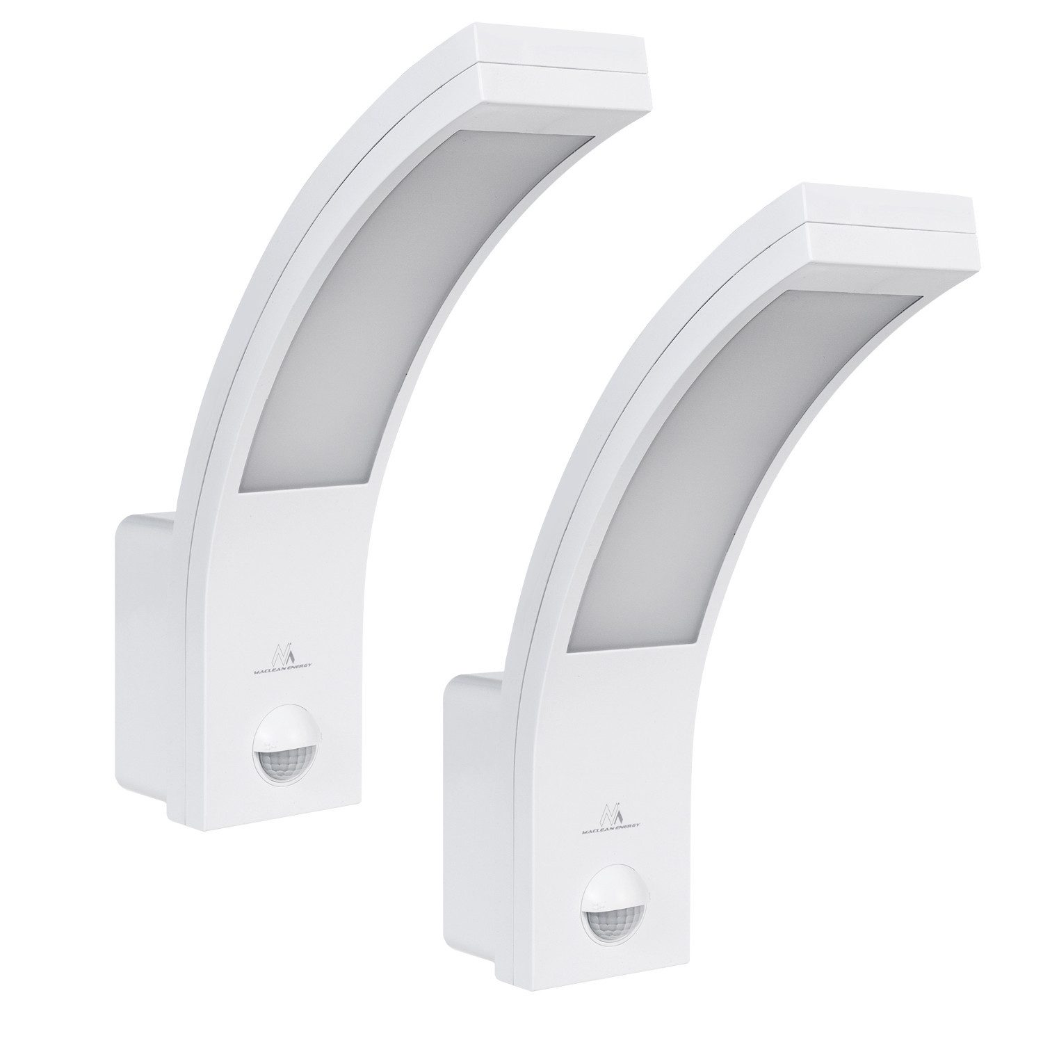 Maclean LED Außen-Wandleuchte MCE244, LED fest integriert, Neutralweiß, Bew günstig online kaufen