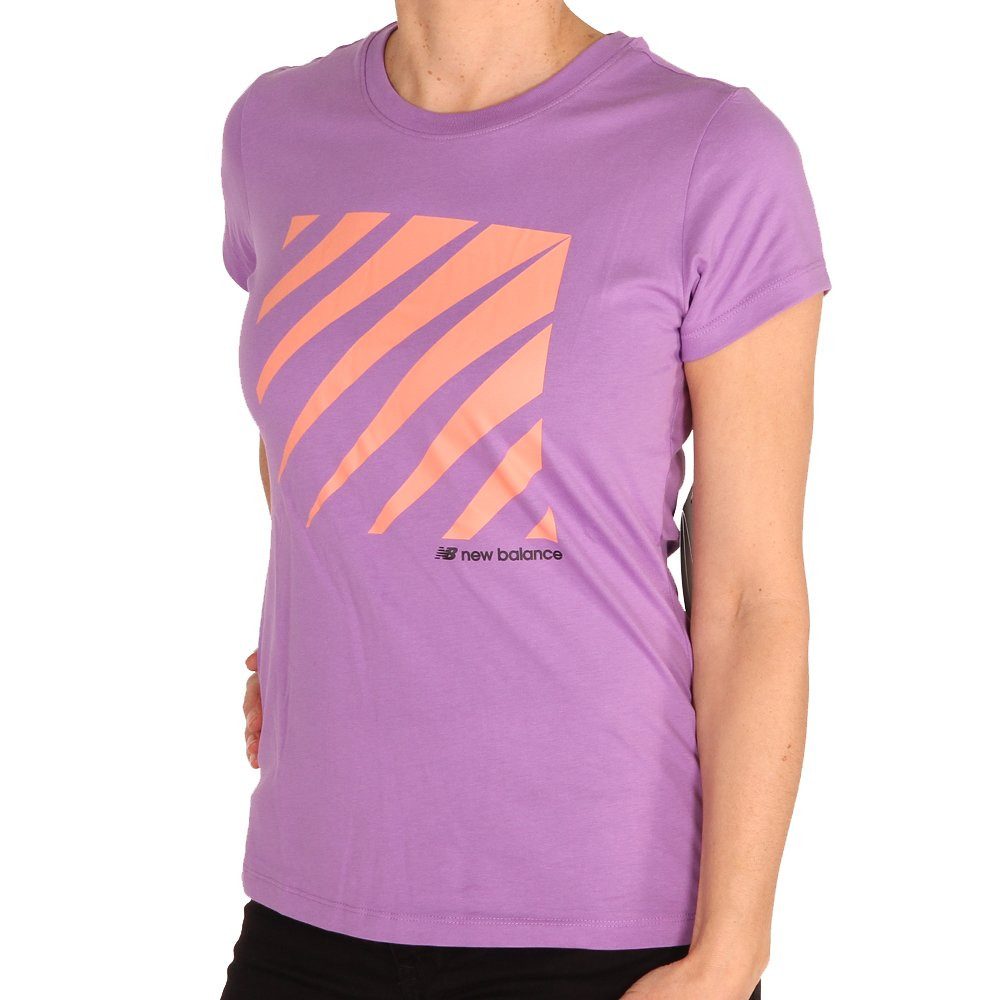 New Balance T-Shirt New Balance Sport Style Optiks Tee Purple günstig online kaufen