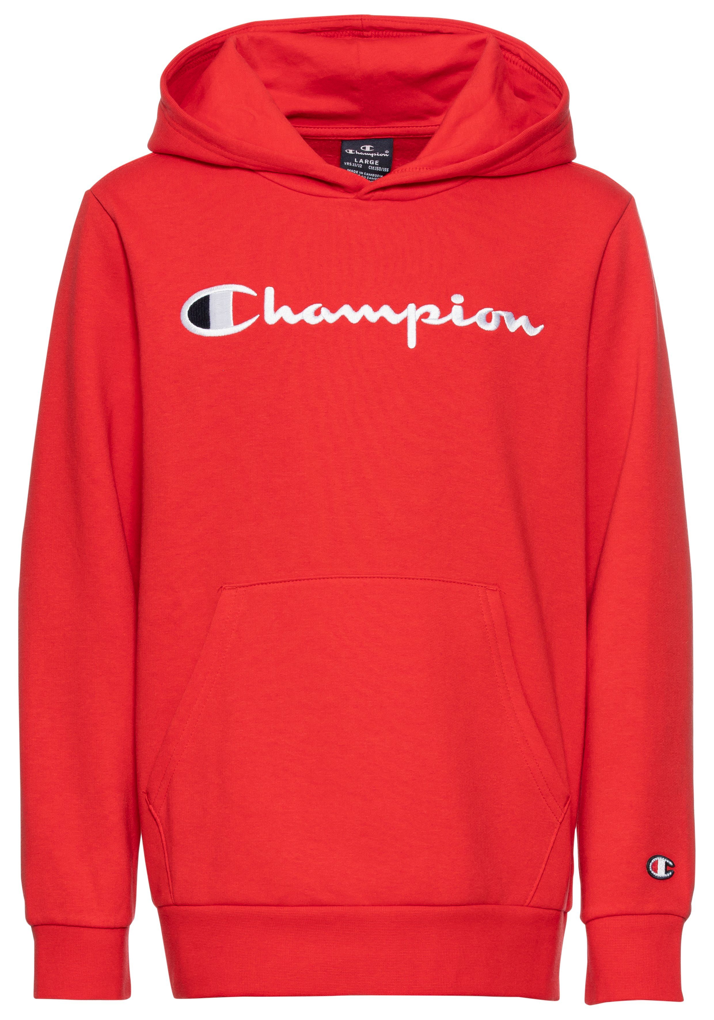 Champion Kapuzensweatshirt Icons Hooded Sweatshirt rot