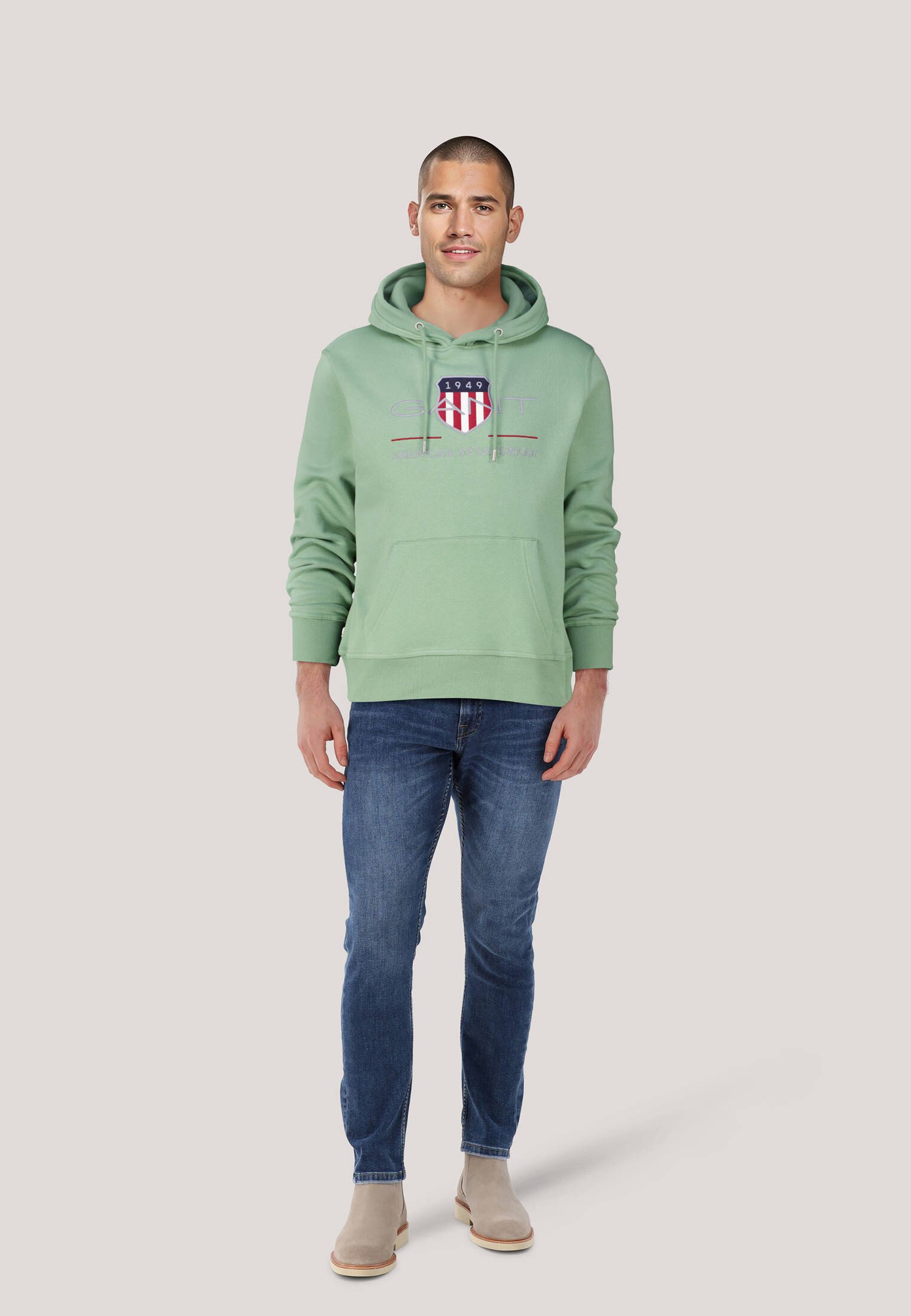 Gant Sweatshirt Herren Hoodie ARCHIVE SHIELD günstig online kaufen