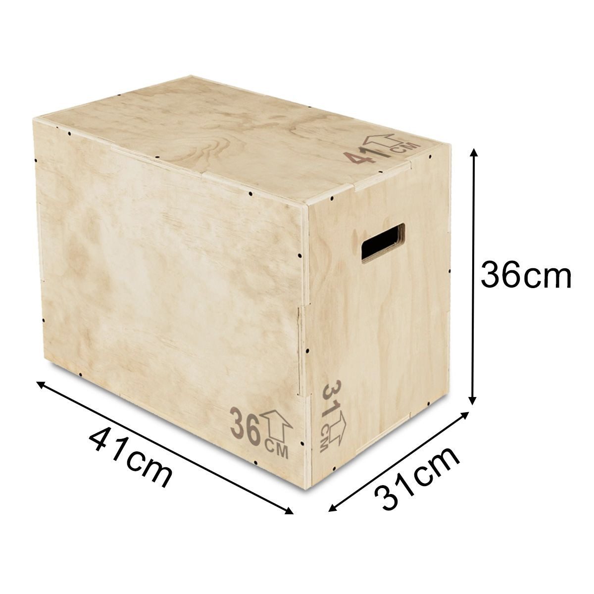 Divit Halter Plyo Box # SB6 Sprungbox Holz 31x36x41 cm – Bild 5 von 5