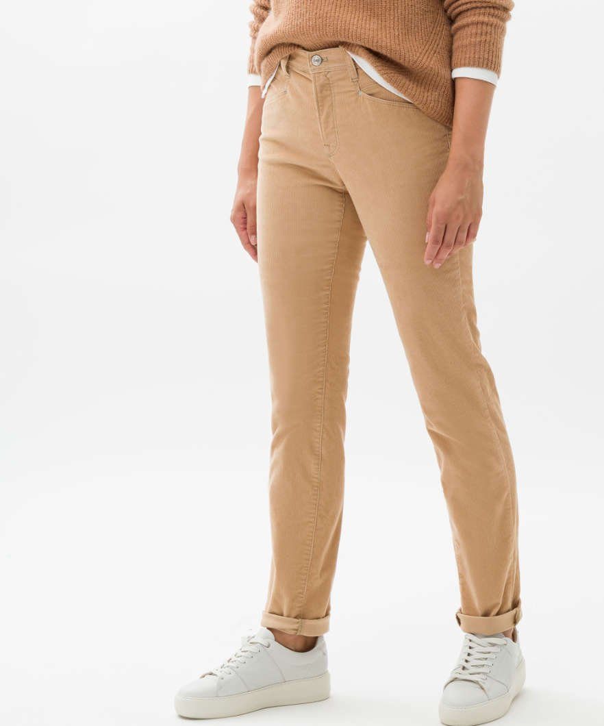 Brax MARY camelfarben Style 5-Pocket-Hose