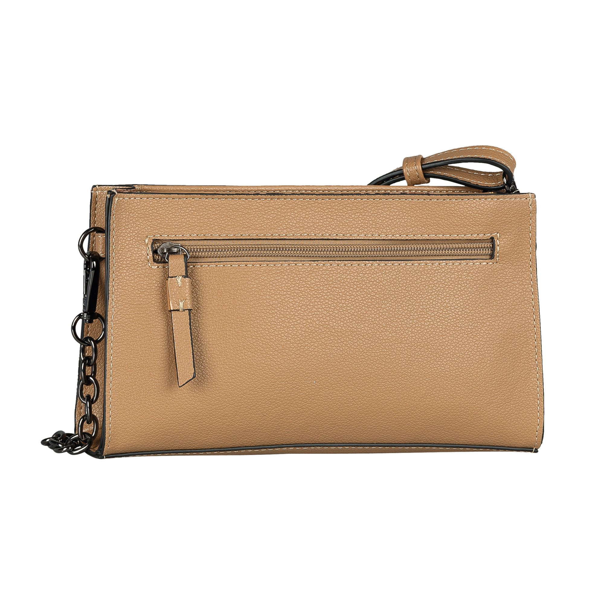 TOM TAILOR Denim Umhängetasche Lennon, Damen Schultertasche, Handtasche mit abnehmbarer Metallkette