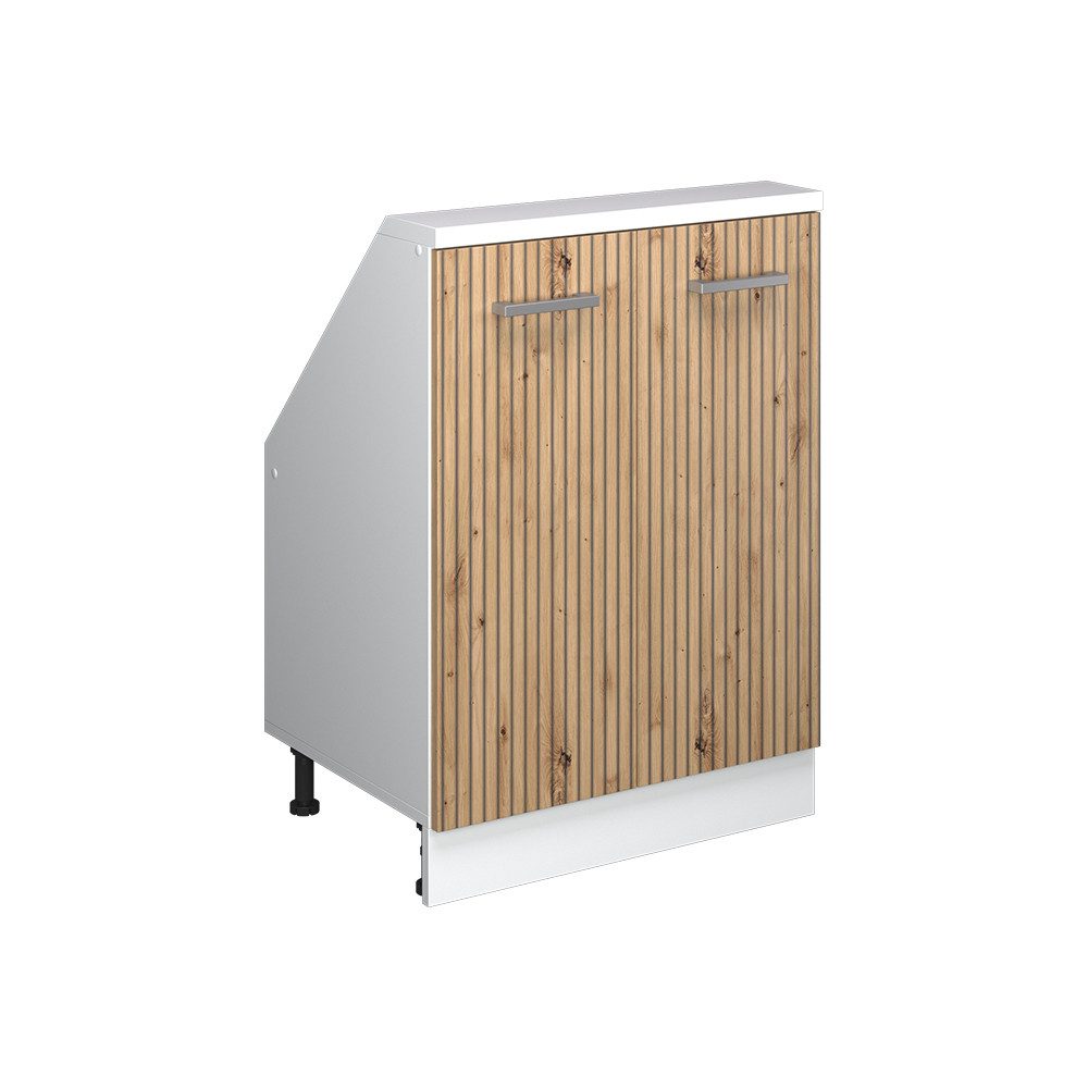 Vicco Unterschrank R-Line, Artisan Eiche/Weiß, 60 günstig online kaufen