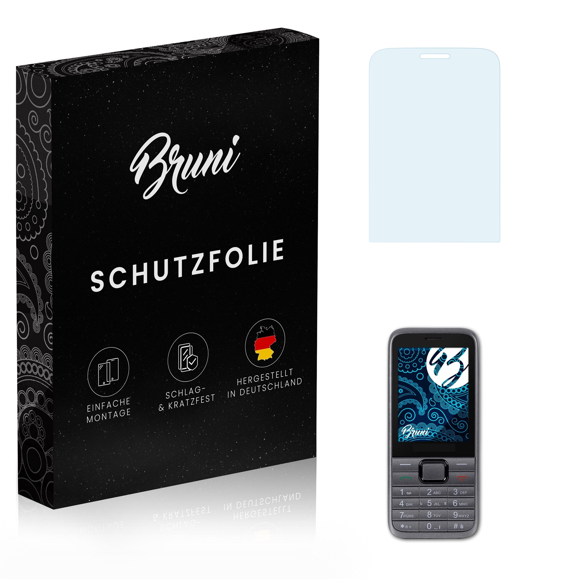 Schutzfolie Glasklare Displayschutzfolie für Swisstone SC 560
