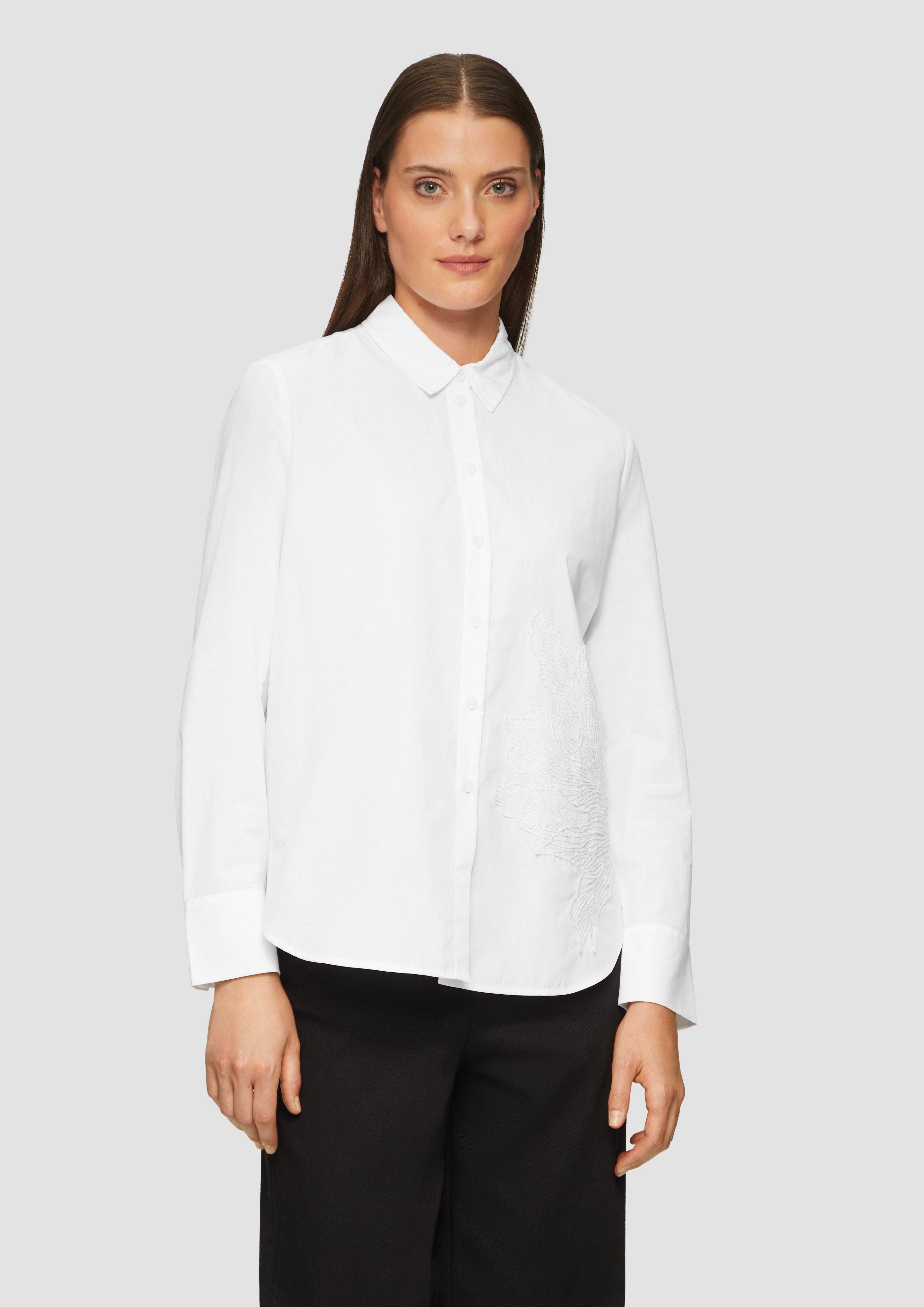 s.Oliver BLACK LABEL Langarmbluse Hemdbluse im günstig online kaufen