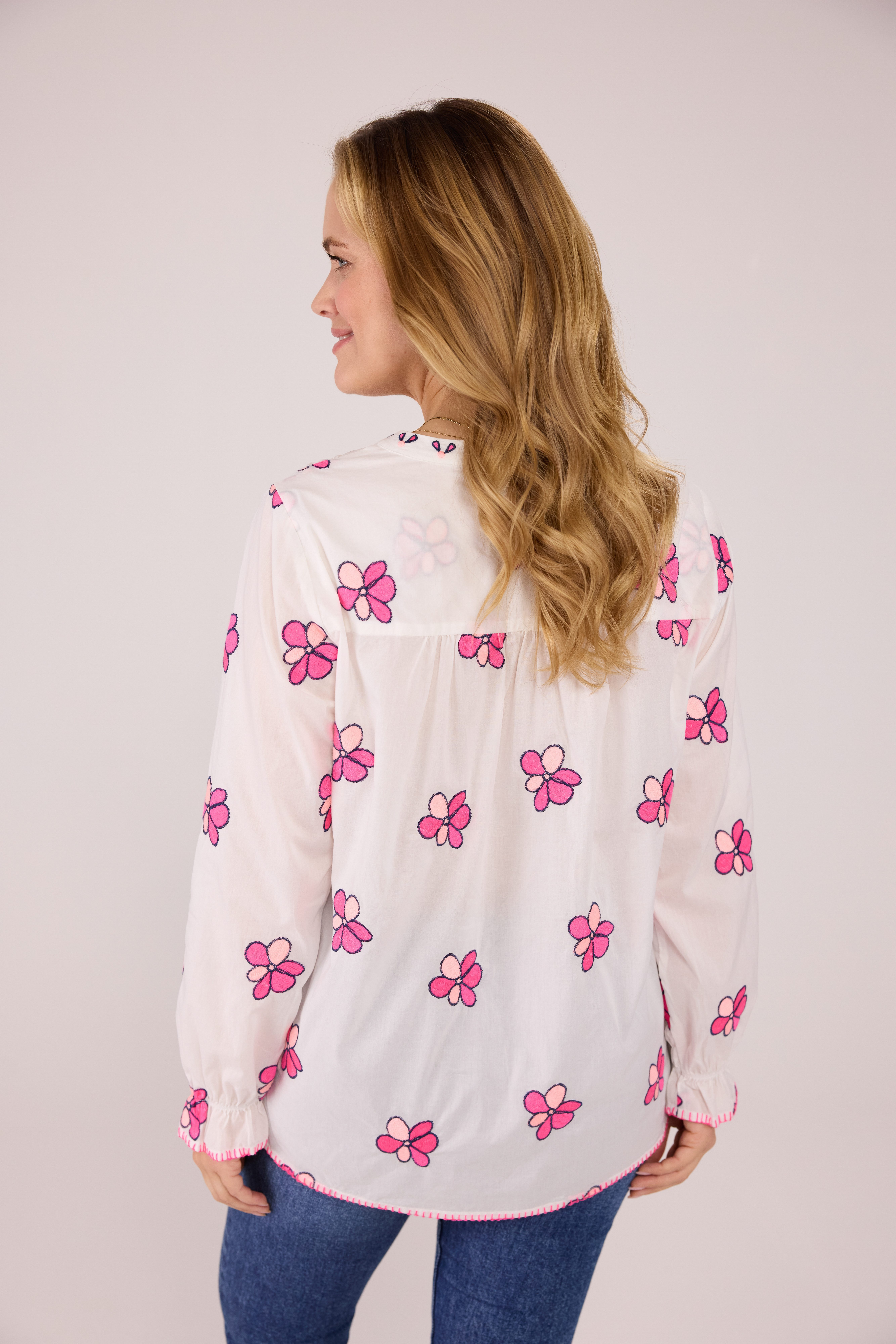 Lieblingsstück Schlupfbluse RianaL mit blumigem allover günstig online kaufen