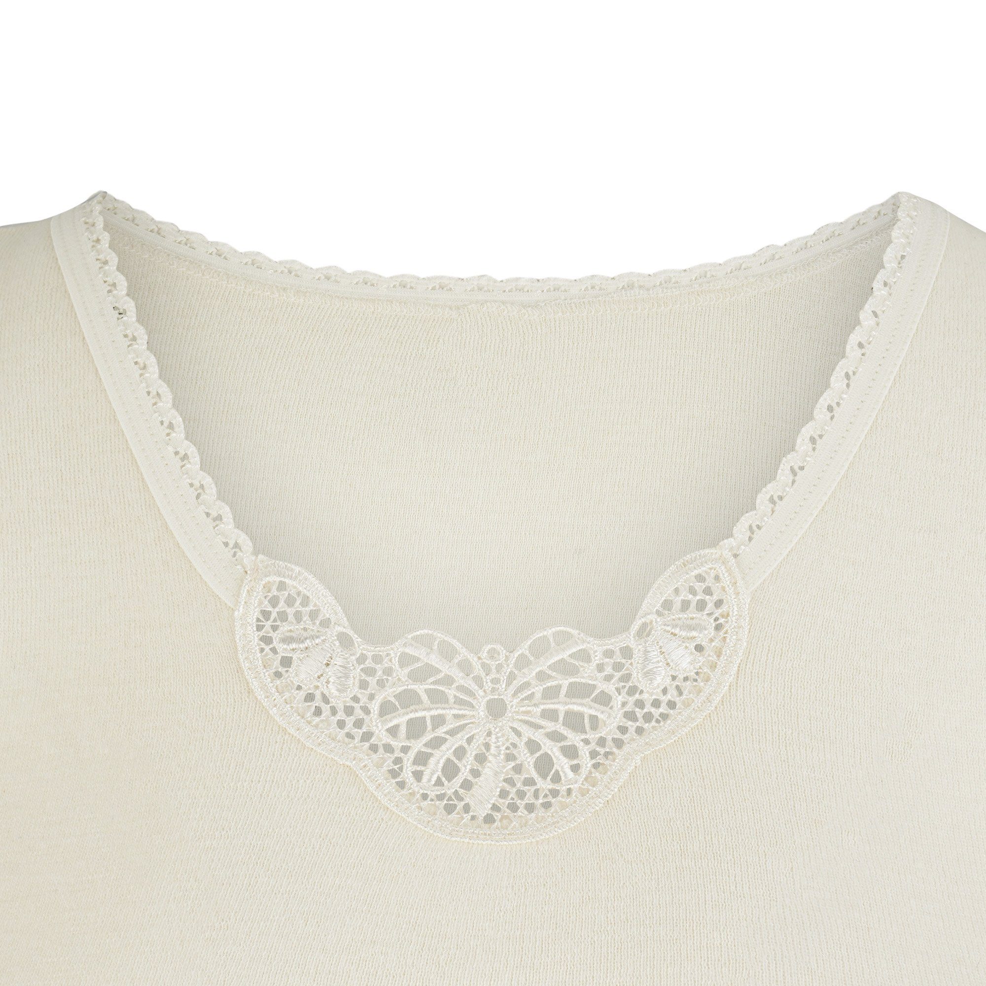 moser (R) Thermounterhemd Merino Lammwolle Unterhemd unisex halbarm Rundhals oder Spitze