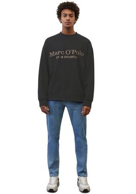 Marc O'Polo Sweatshirt mit großer Label-Stickerei vorne