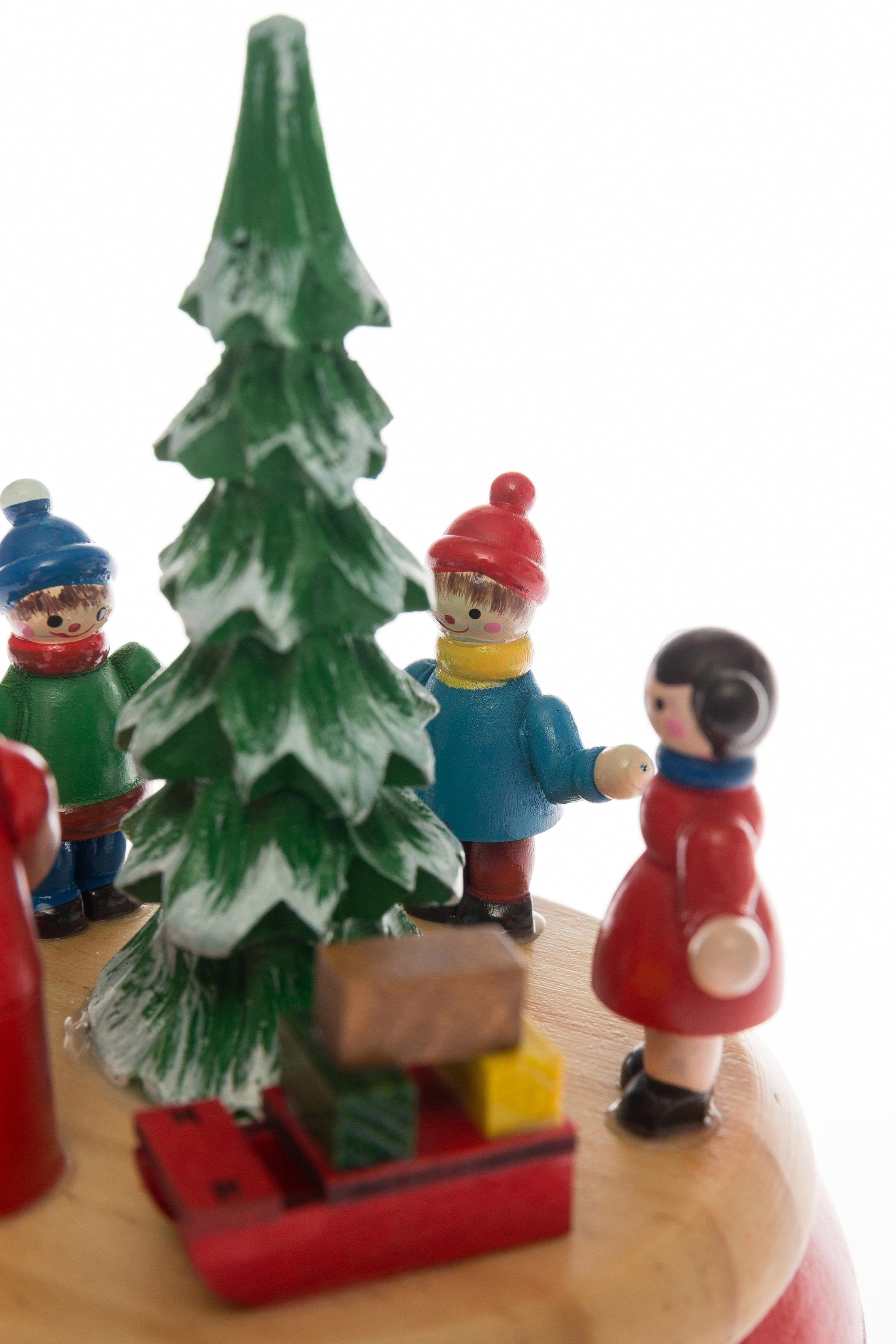 Myflair Möbel & Accessoires Weihnachtsfigur Weihnachtsszene Spieluhr mit Weihnachtsdeko