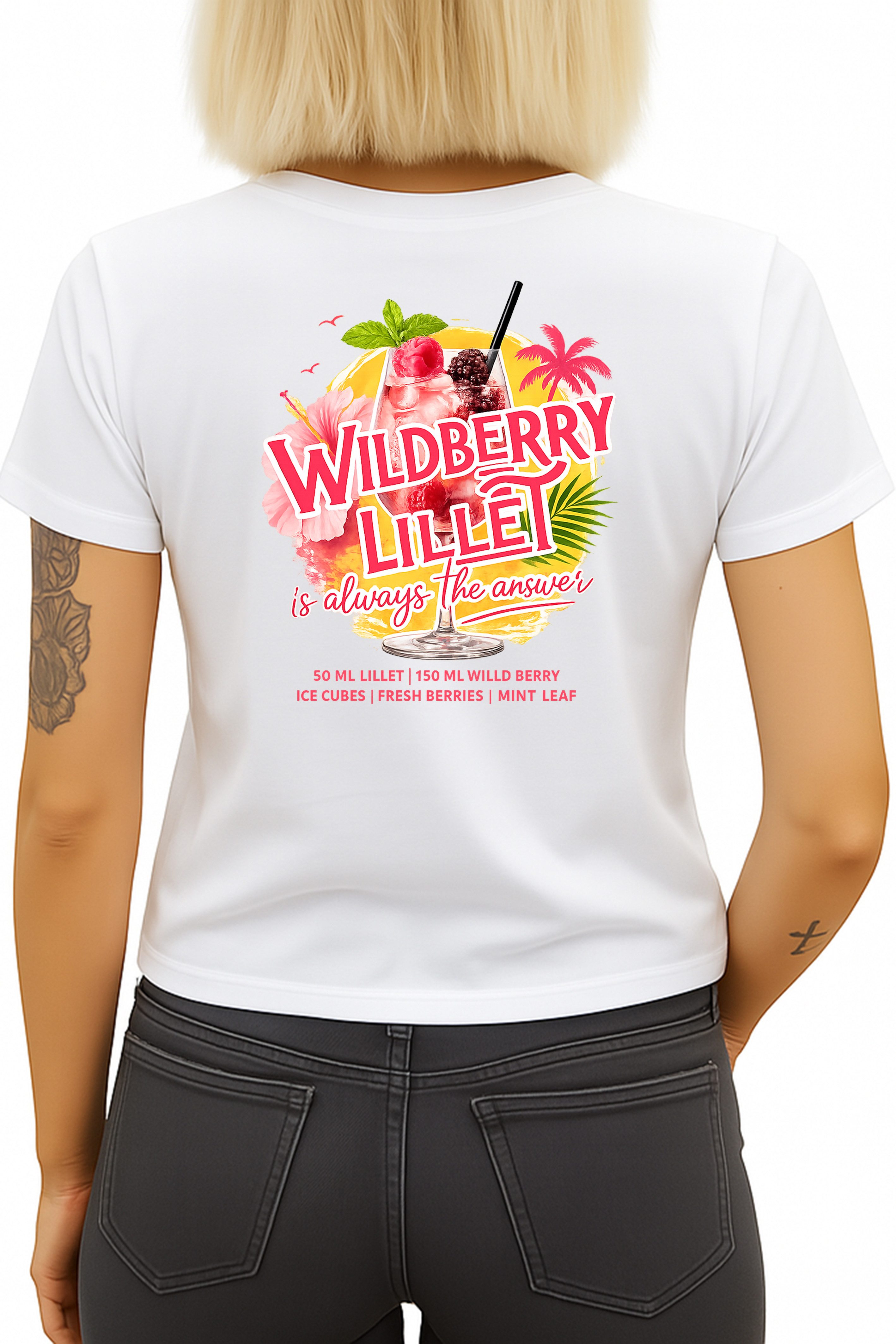 Banco T-Shirt Damen Shirt Classic Top Sommer Basic "Wildberry Lillet" aus 100% Baumwolle
