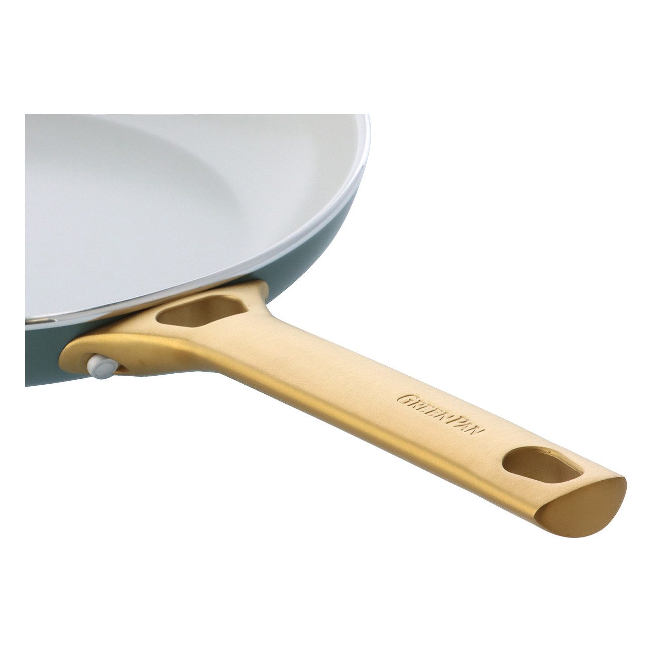 GREENPAN Pfannen-Set Padova Reserve Pfannenset blau 20cm+28cm Antihaft ofenfest, Aluminium, Kratzfest, Keramik, alle Herdarten, Backofengeeignet Ø 20 & 28 cm