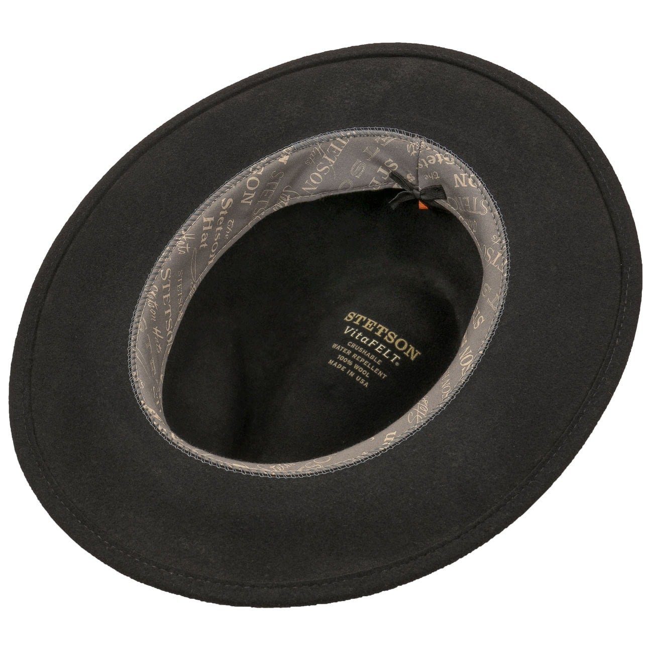 Stetson Filzhut (1-St) Wollhut mit Lederband, Made in USA