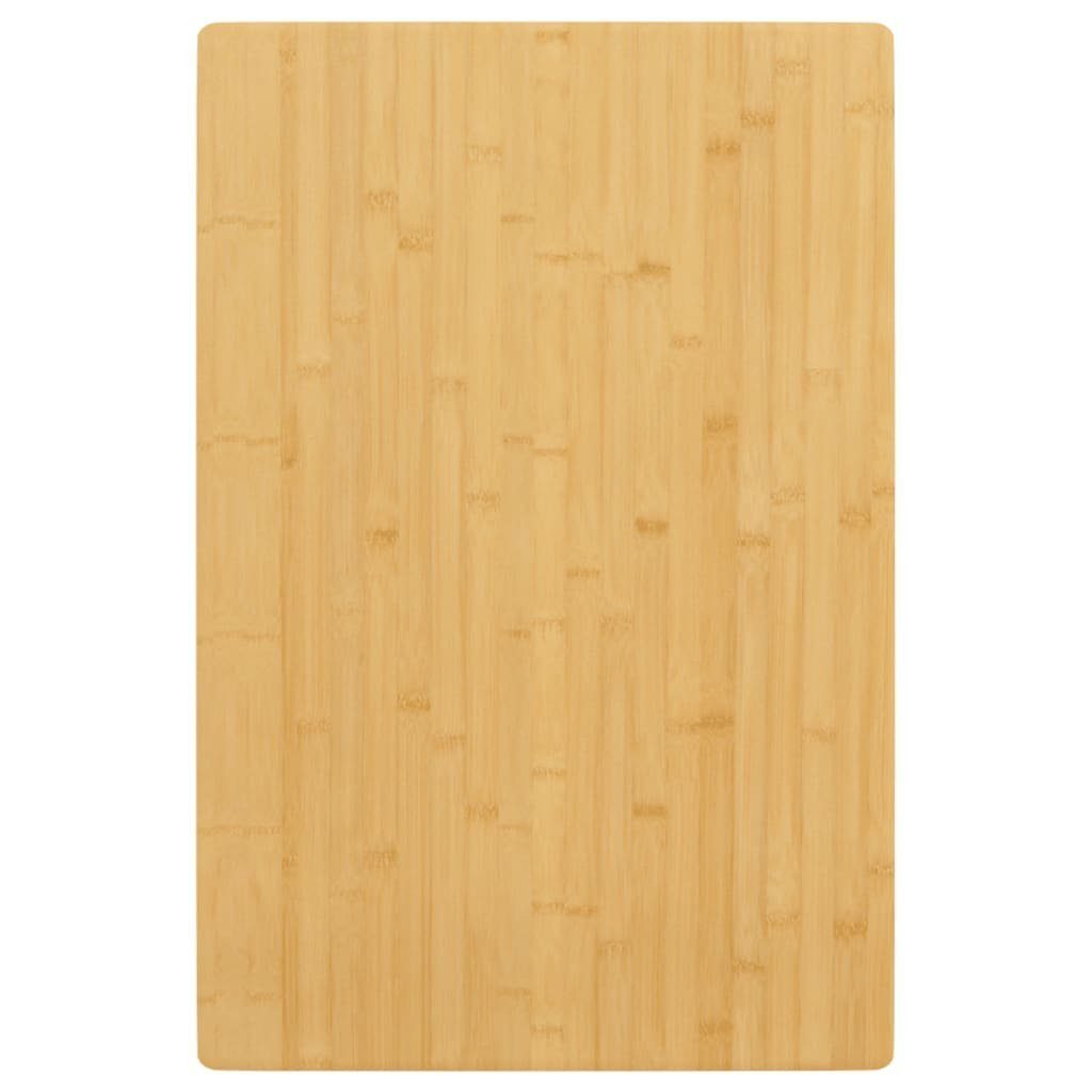 (1 Tischplatte cm St) furnicato Bambus 60x100x2,5