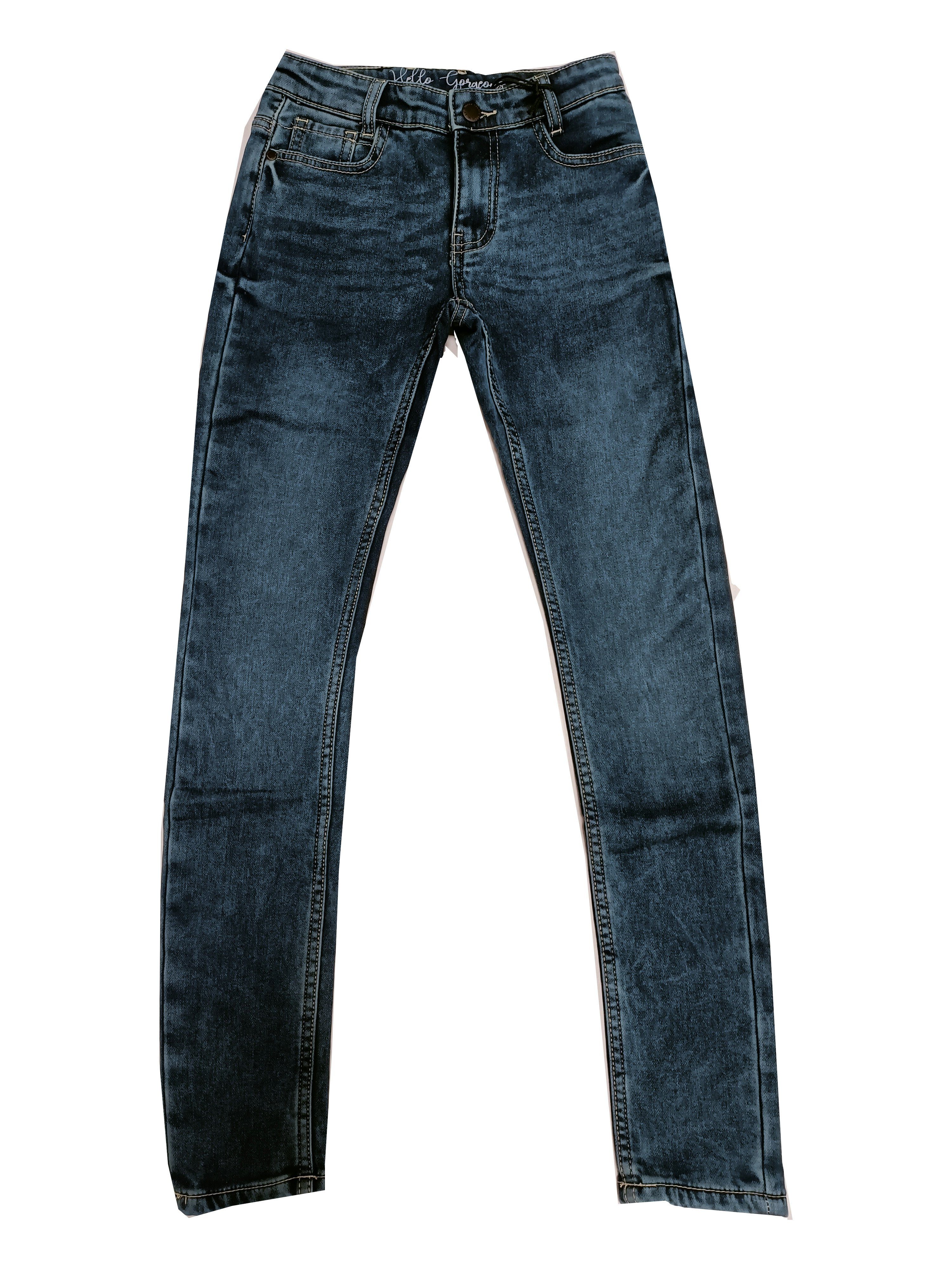 THREE OAKS 5-Pocket-Jeans M330142 299 Blue Stone