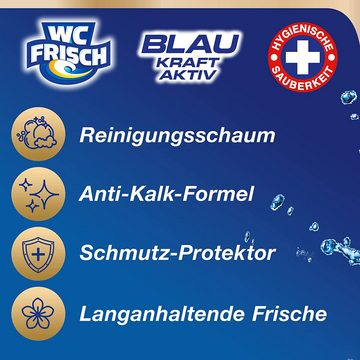 WC Frisch Kraft Aktiv Blauspüler Chlor WC-Reiniger (Duo-Pack, [2-St. Duftspüler für extra Frische & sichtbare Reinigung)