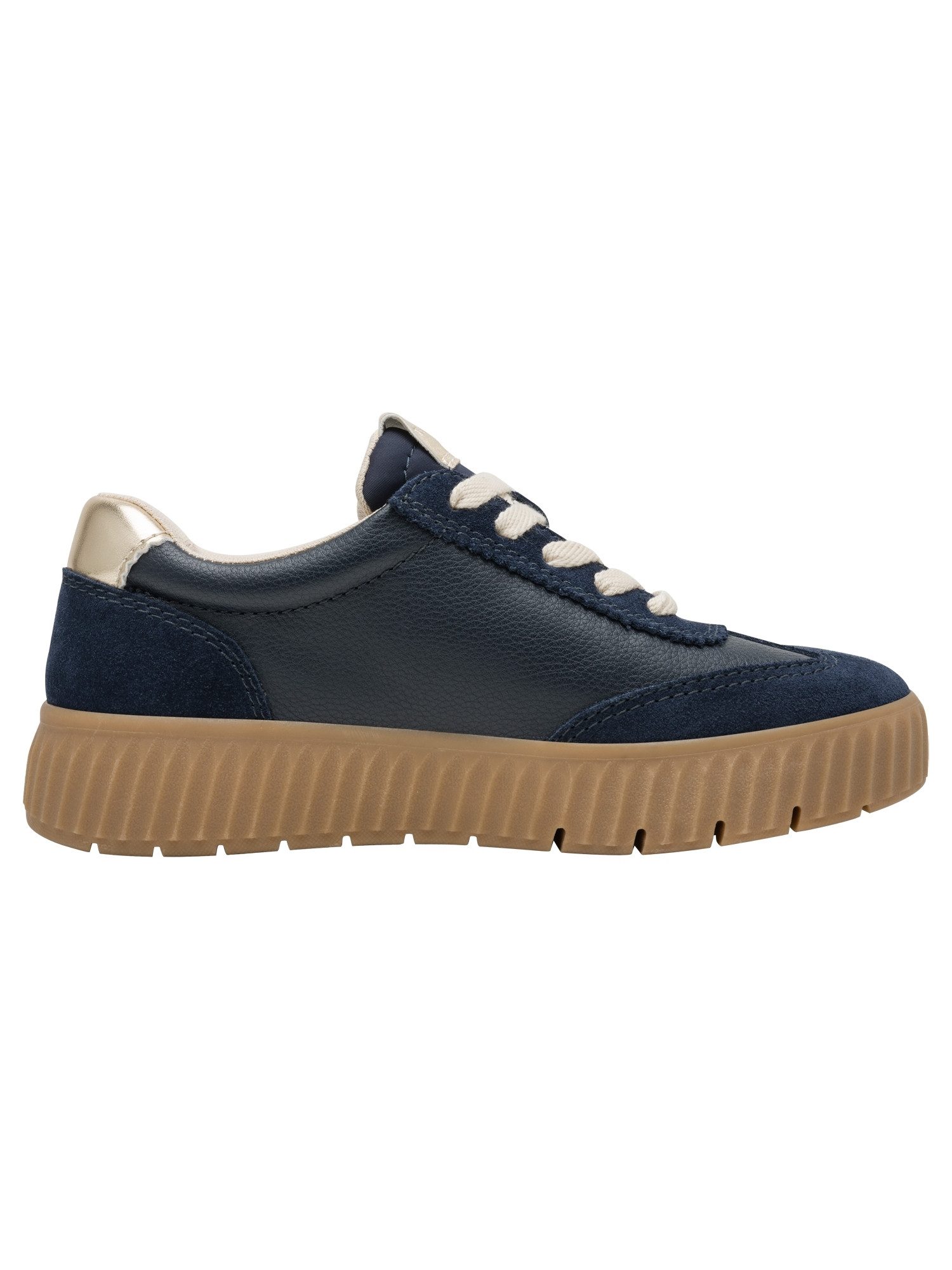 Tamaris WIDE FIT Removable Sock, comfortFit aus Leder Sneaker Removable Sock