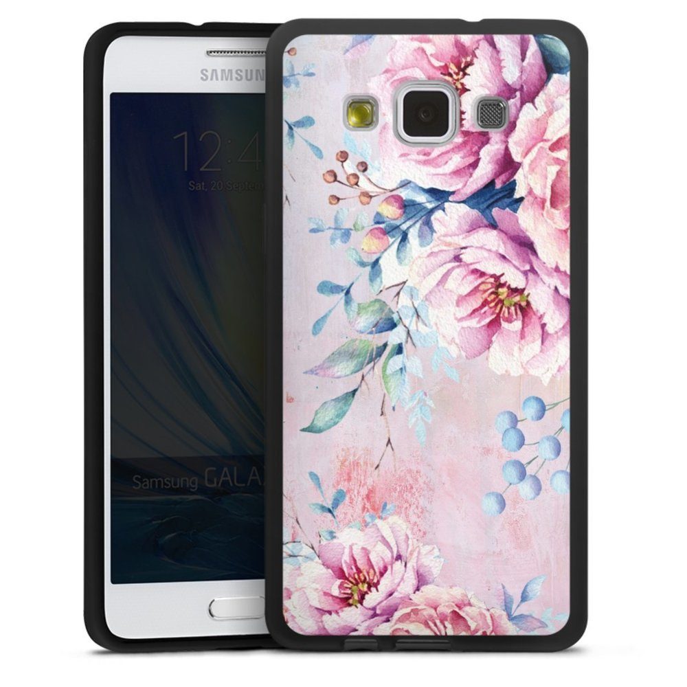 Timing/&weng Modern Pink and Purple Floral Pattern Round mosue pad Non-Slip Mouse pad Gaming Mouse pad