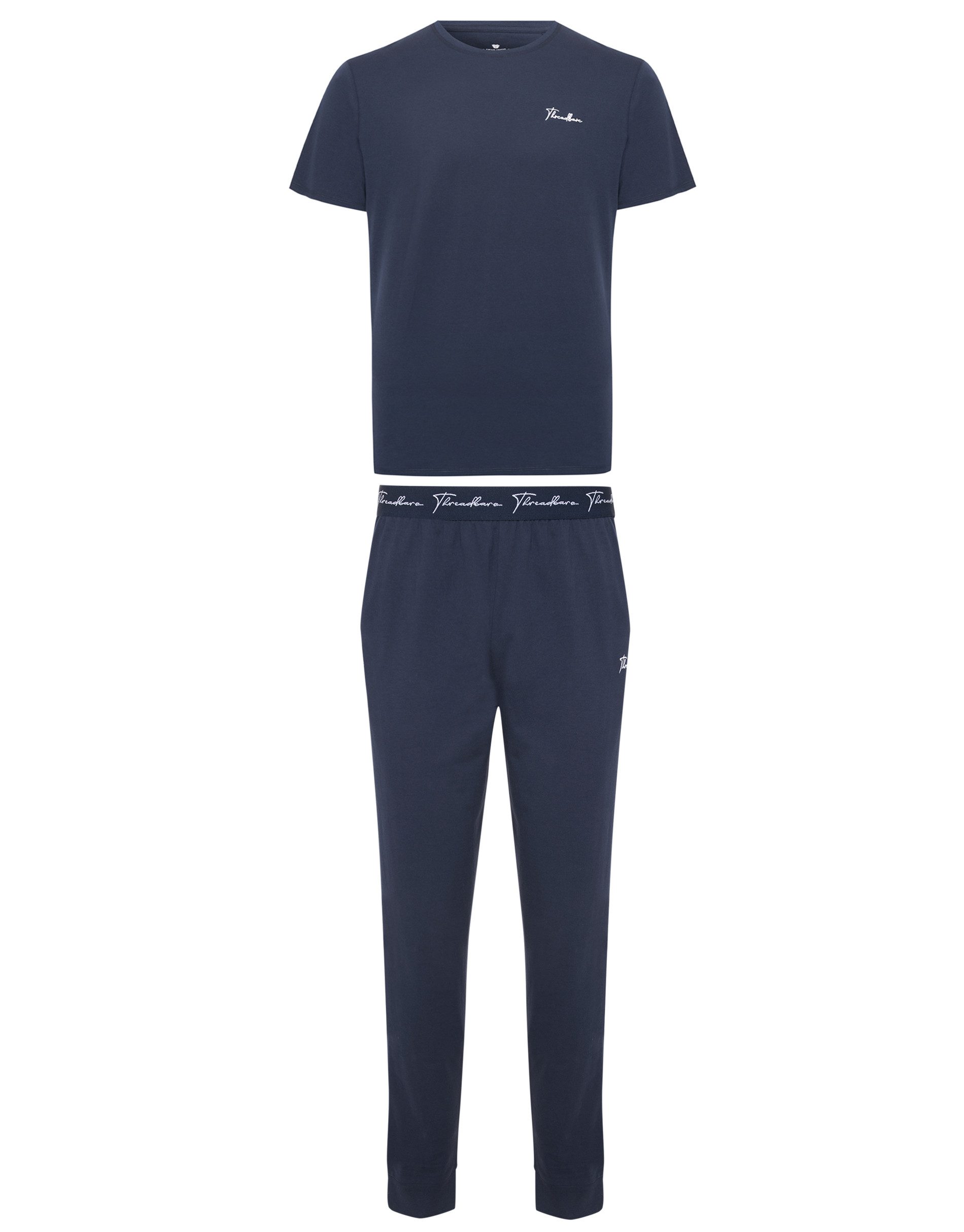 Threadbare Schlafanzug Jake PJ Set (1 tlg) mit bequemer Passform