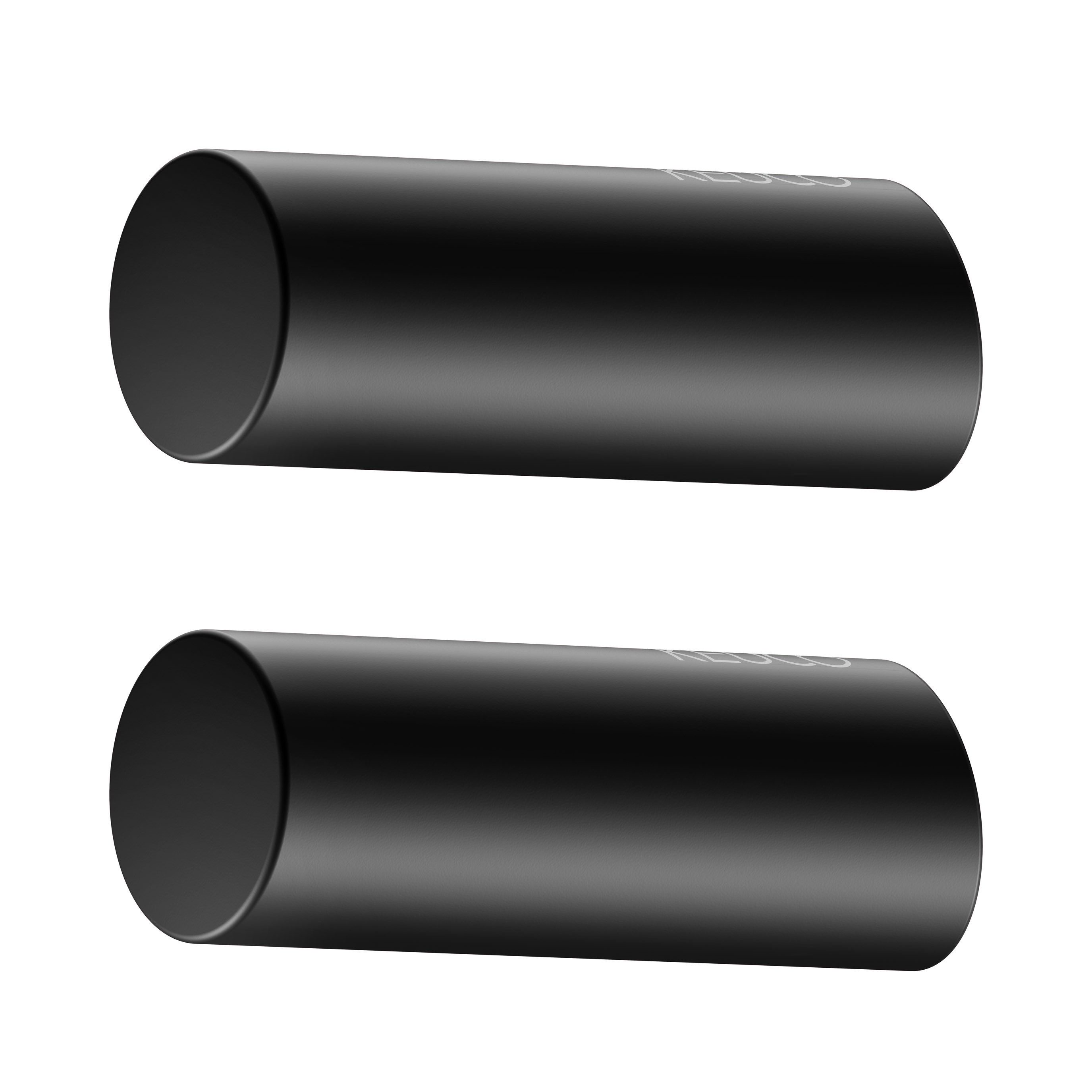 Keuco Handtuchhaken Reva 2er Set, (Set), aus Metall, schwarz matt, für Handtücher und Bademäntel, Wandmontage