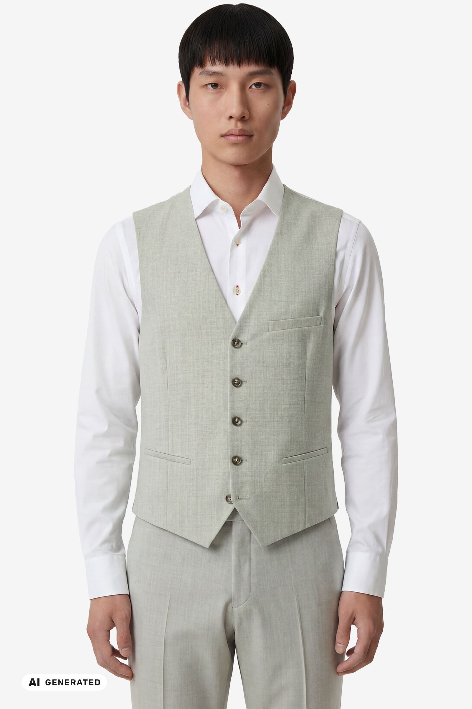 CG Club of Gents Anzugweste CG Plum-N