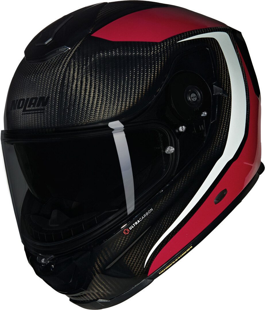 NOLAN Motorradhelm X-903 Ultra Carbon Intrigo N-Com Helm, vorbereitet für Kommunikationssystem,Notfallsystem-Polsterung (EQ