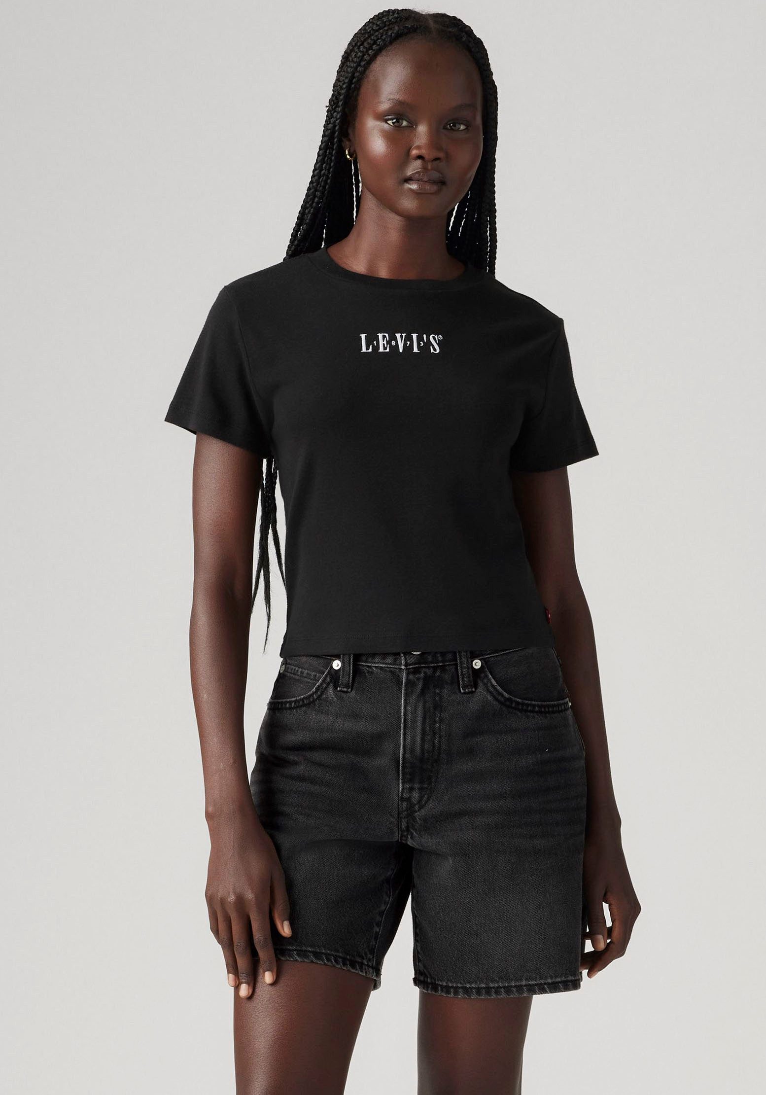 Levi's® Print-Shirt GR ESSENTIAL SPORTY TEE mit Logo-Print günstig online kaufen