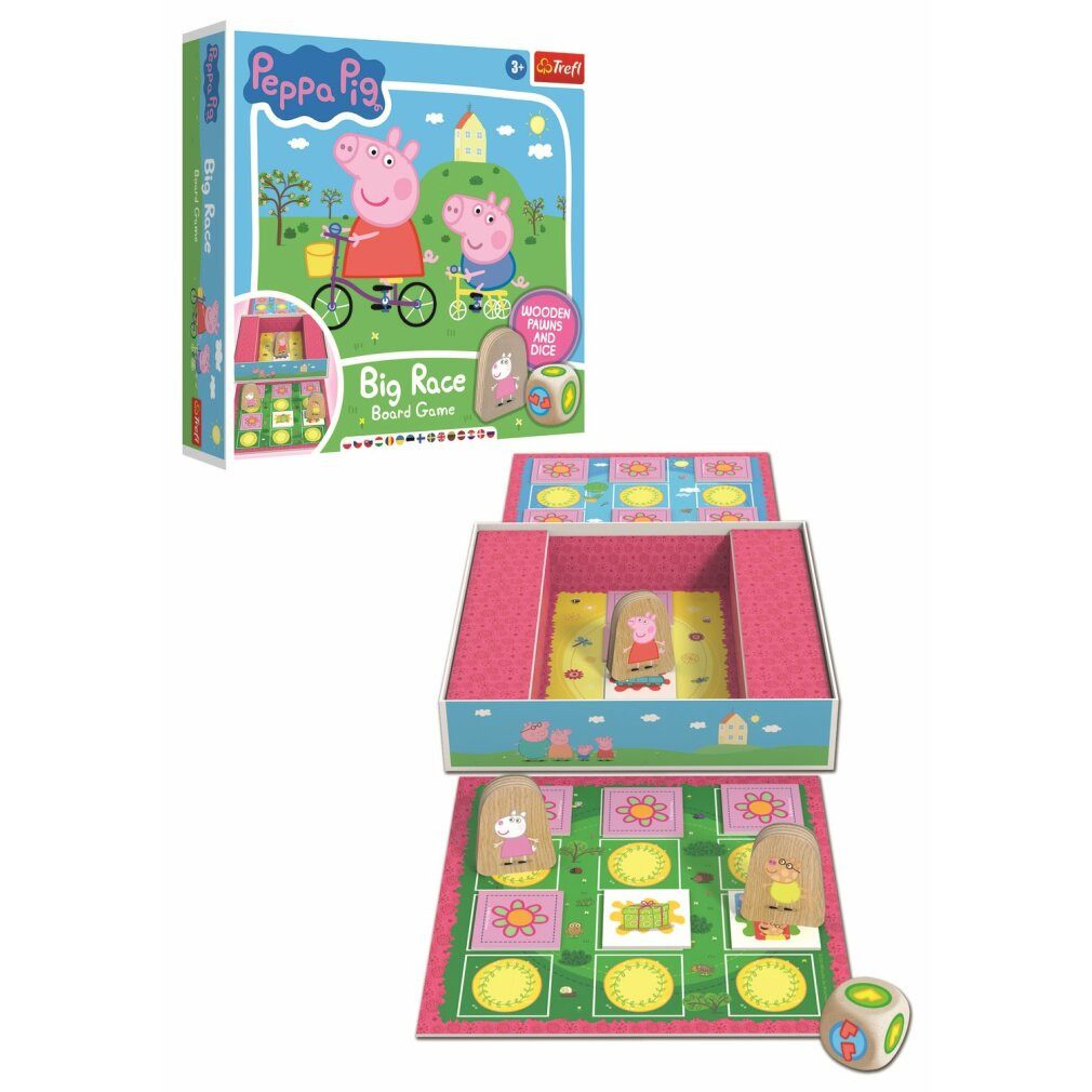 Trefl Spiel Spiel Peppa Pig: Das große Rennen
