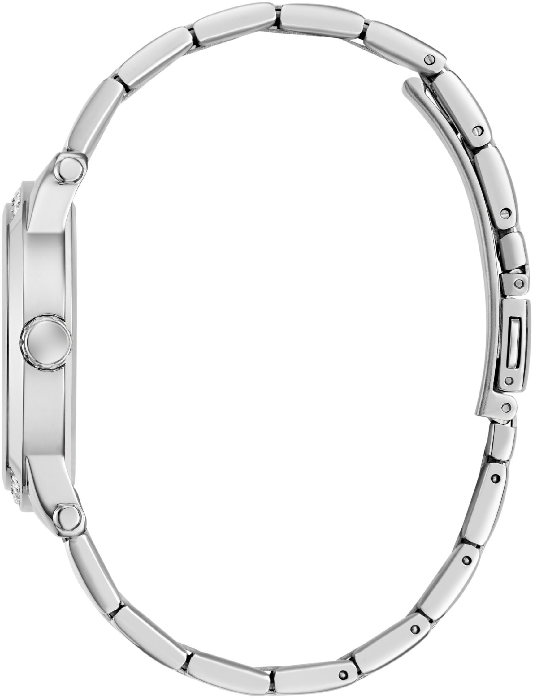 Guess Quarzuhr ANNETTE GW0861L1, Armbanduhr, Damenuhr, Edelstahlarmband, analog