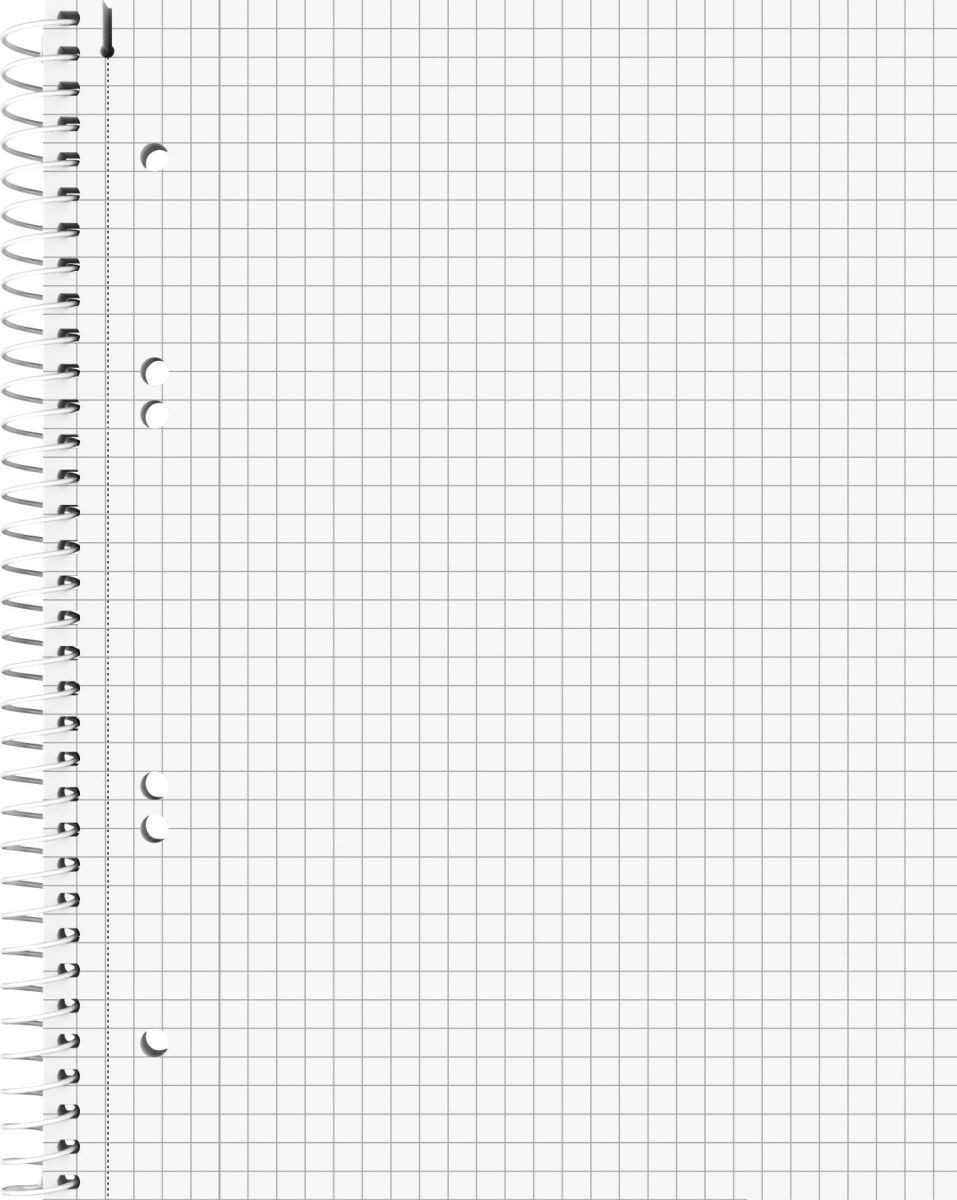 Notizblock Kollegblock Student A5 70g/qm kariert 80 Blatt rot