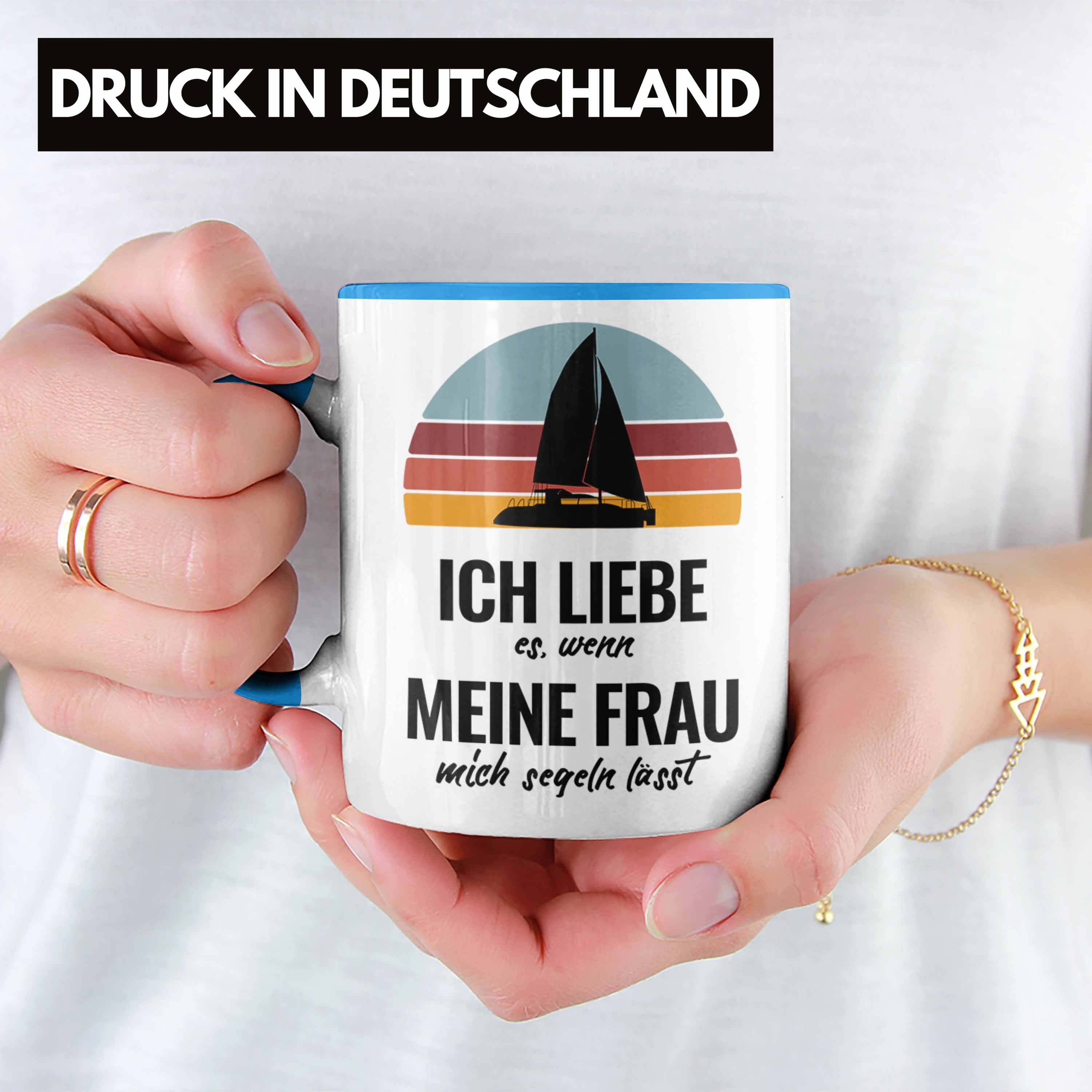 Segler Trendation Trendation Segeln Geschenk Tasse Geh Reichts Segeln Besonders für Blau Kaffeetasse Segelboot Mir - Ich Männer Tasse Geschenkidee