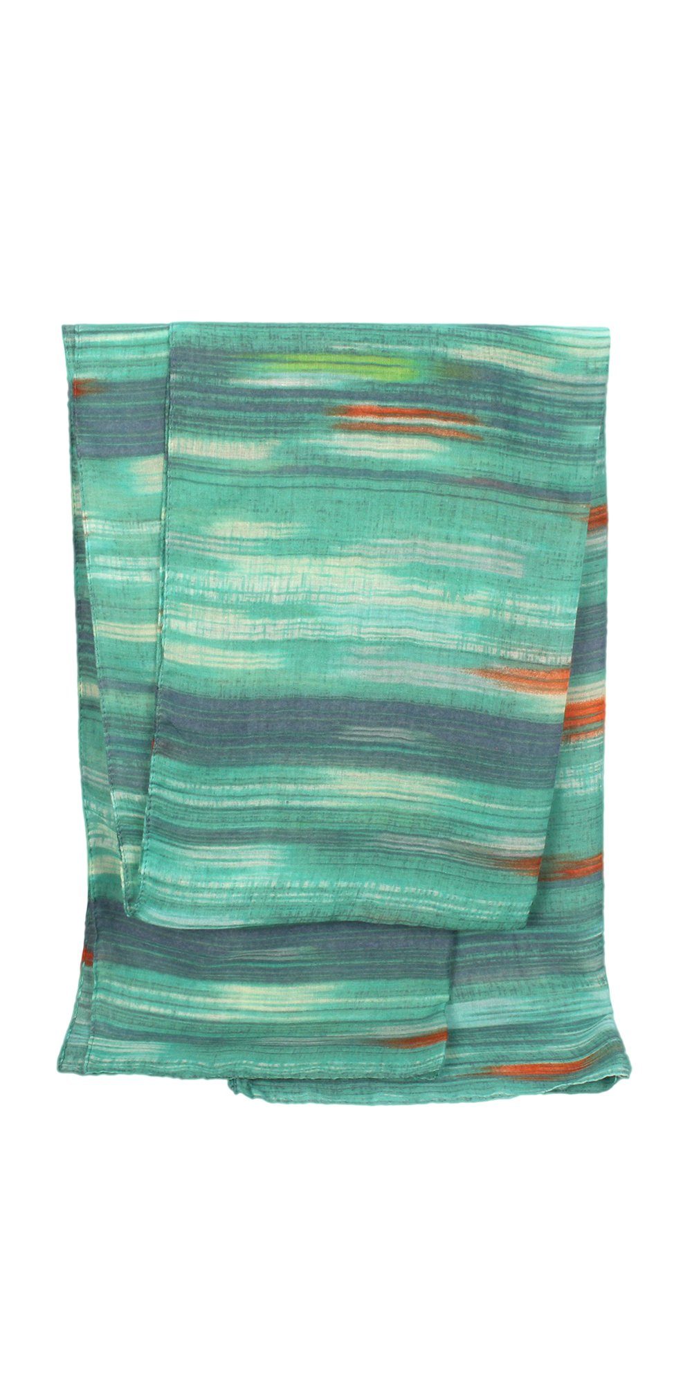 ZEBRO Modeschal Leichter Sommerschal mit Aquastreifen günstig online kaufen