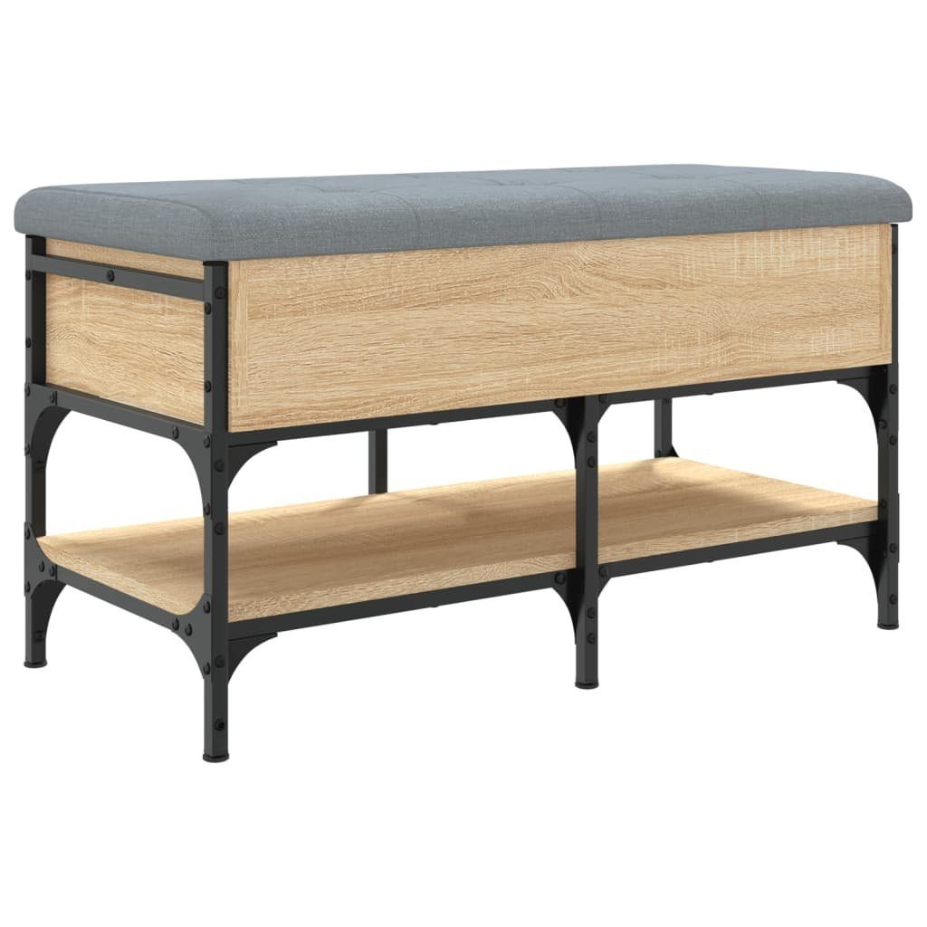 vidaXL Sitzbank Schuhbank Sonoma-Eiche 82x42x45 cm günstig online kaufen