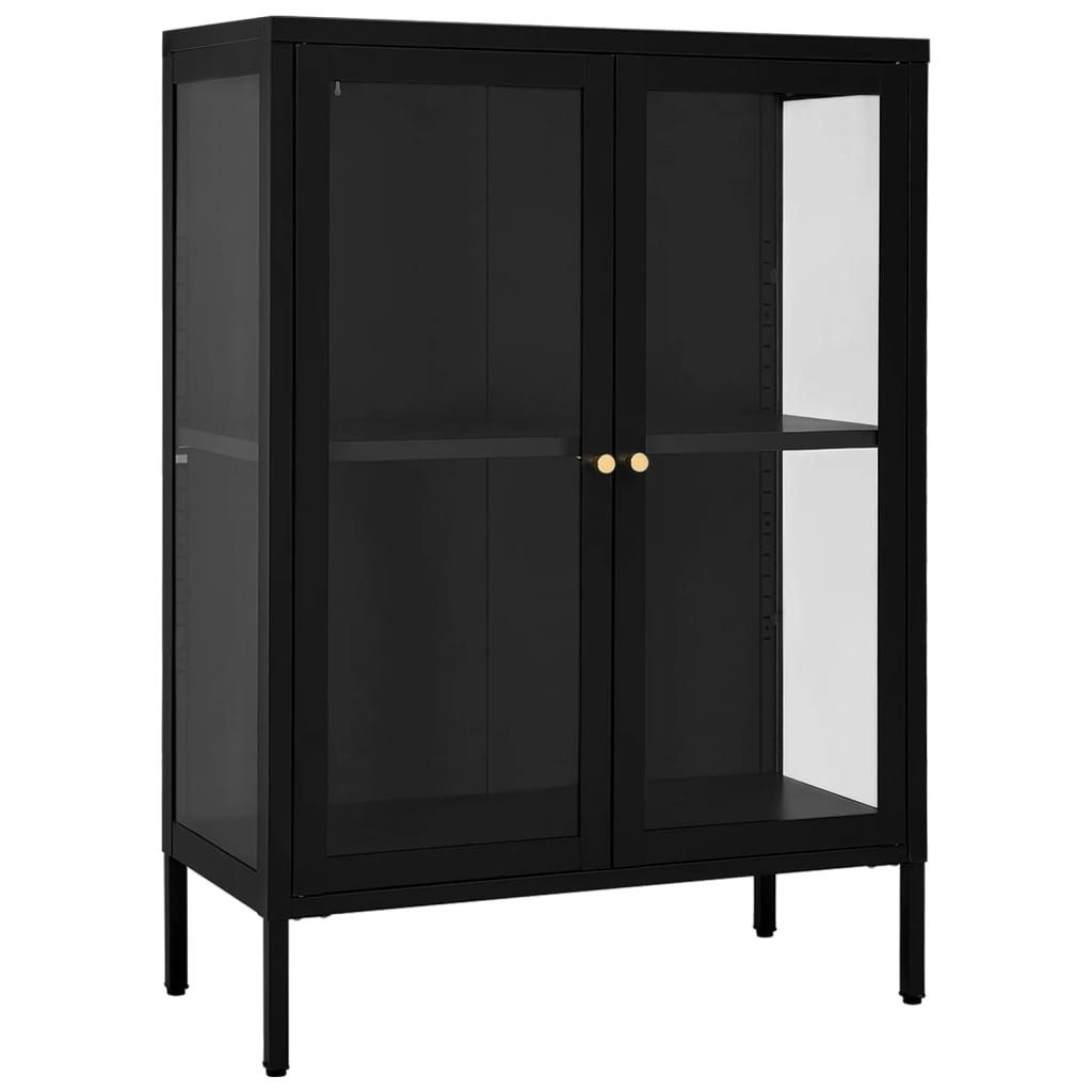 vidaXL Sideboard Sideboard Schwarz 75x35x105 cm günstig online kaufen