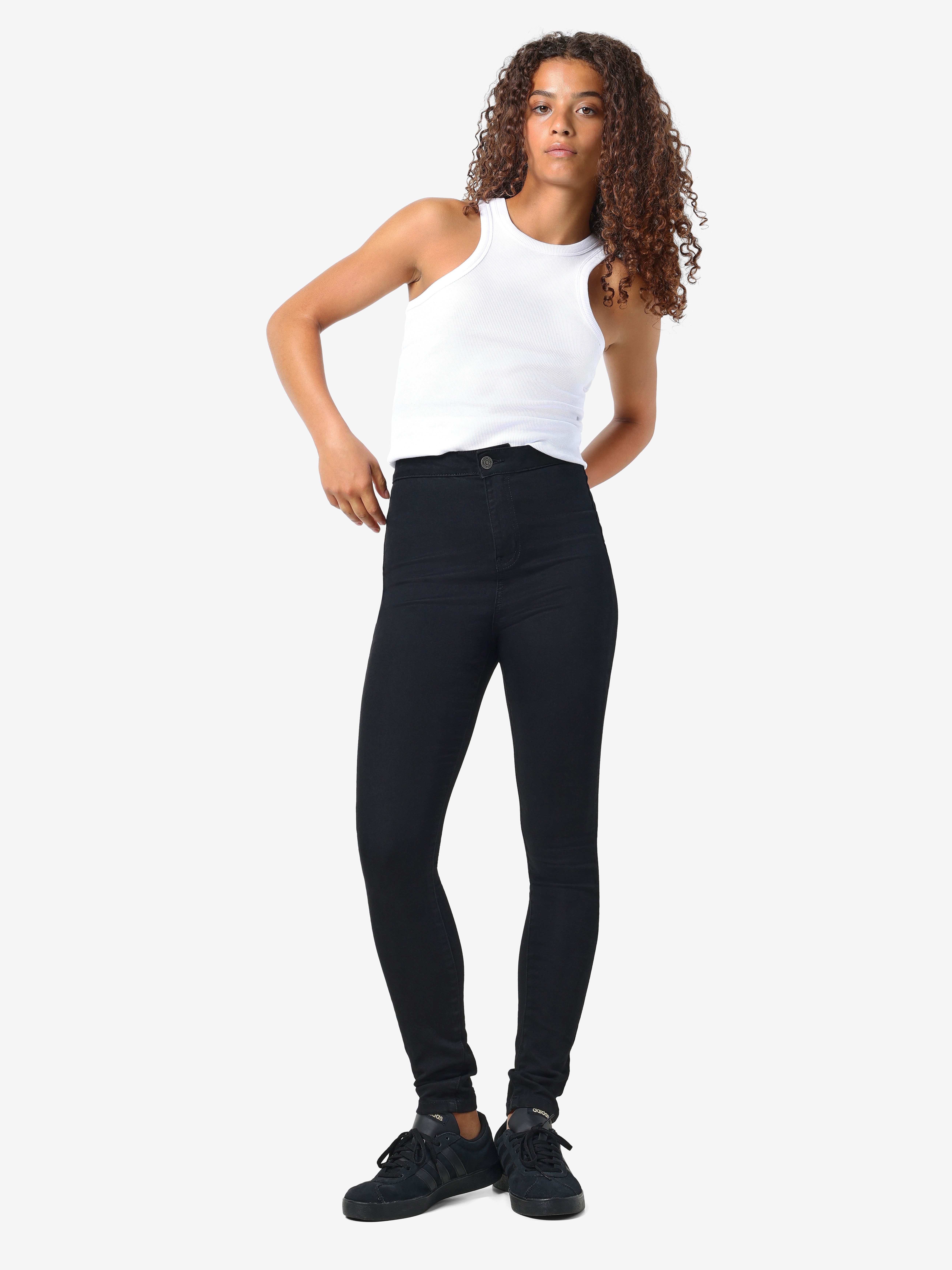 Noisy may High-waist-Jeans NMELLA SUPER HW JEANS GU304 NOOS