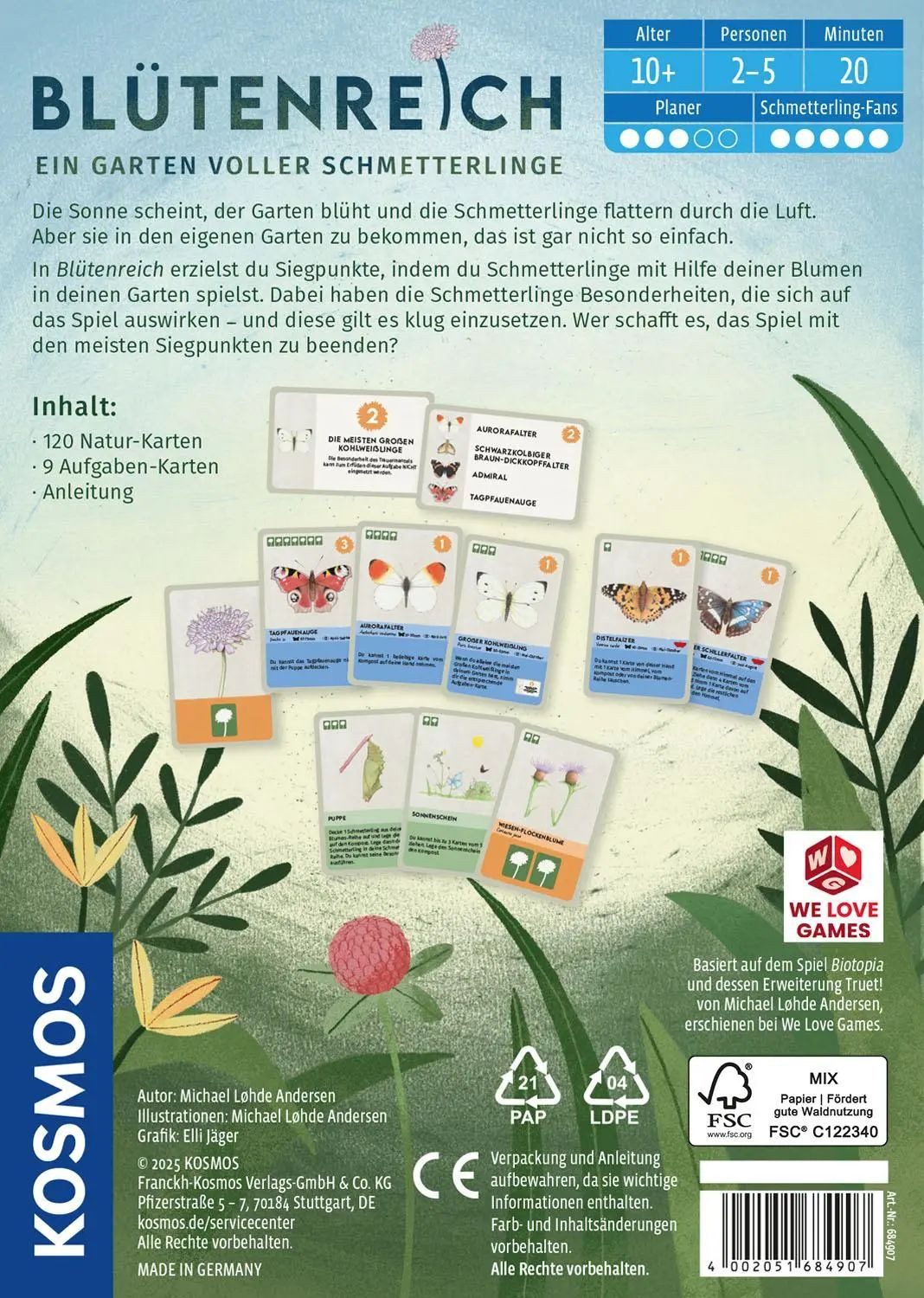 Kosmos Spiel Blütenreich