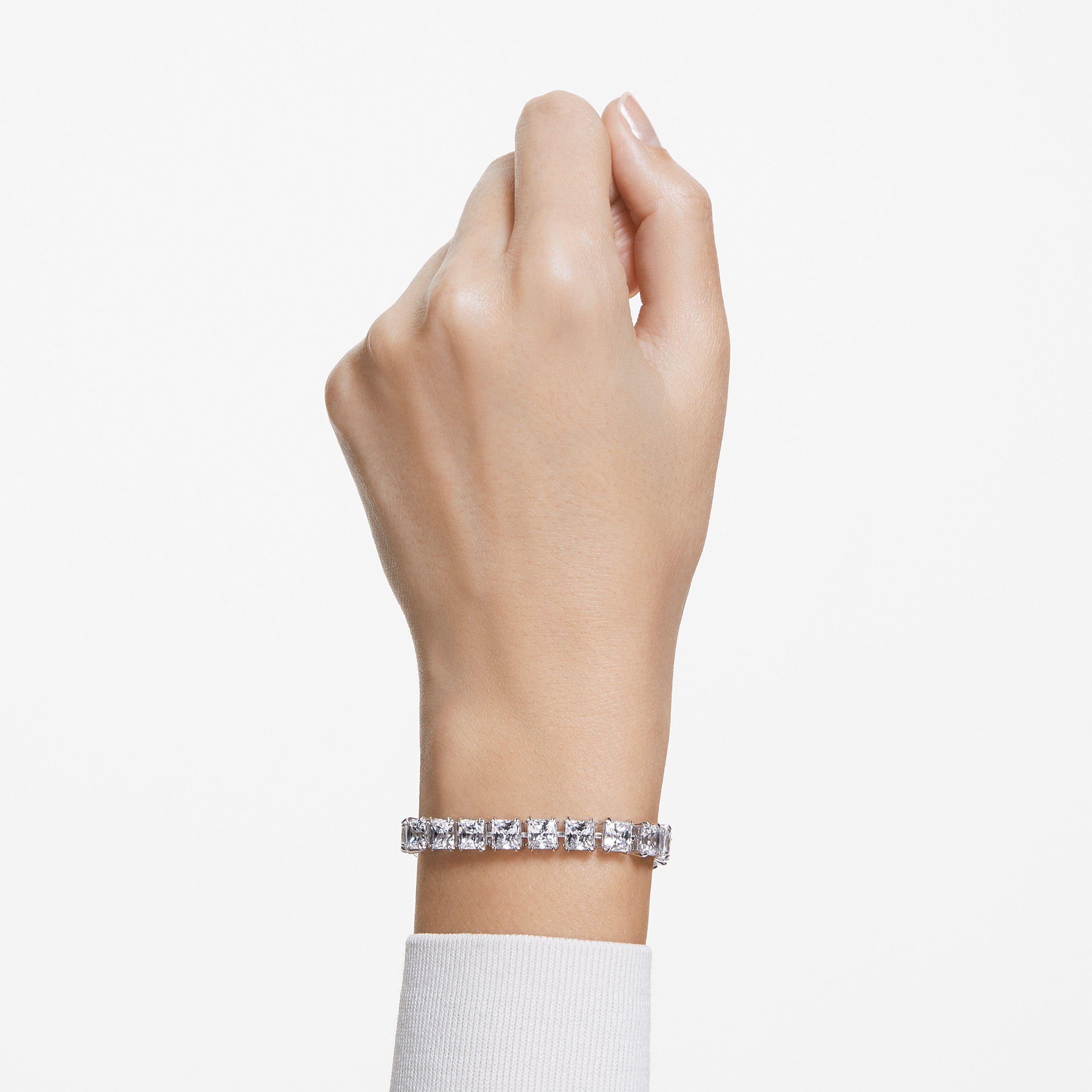 Swarovski Armkette weiß...
