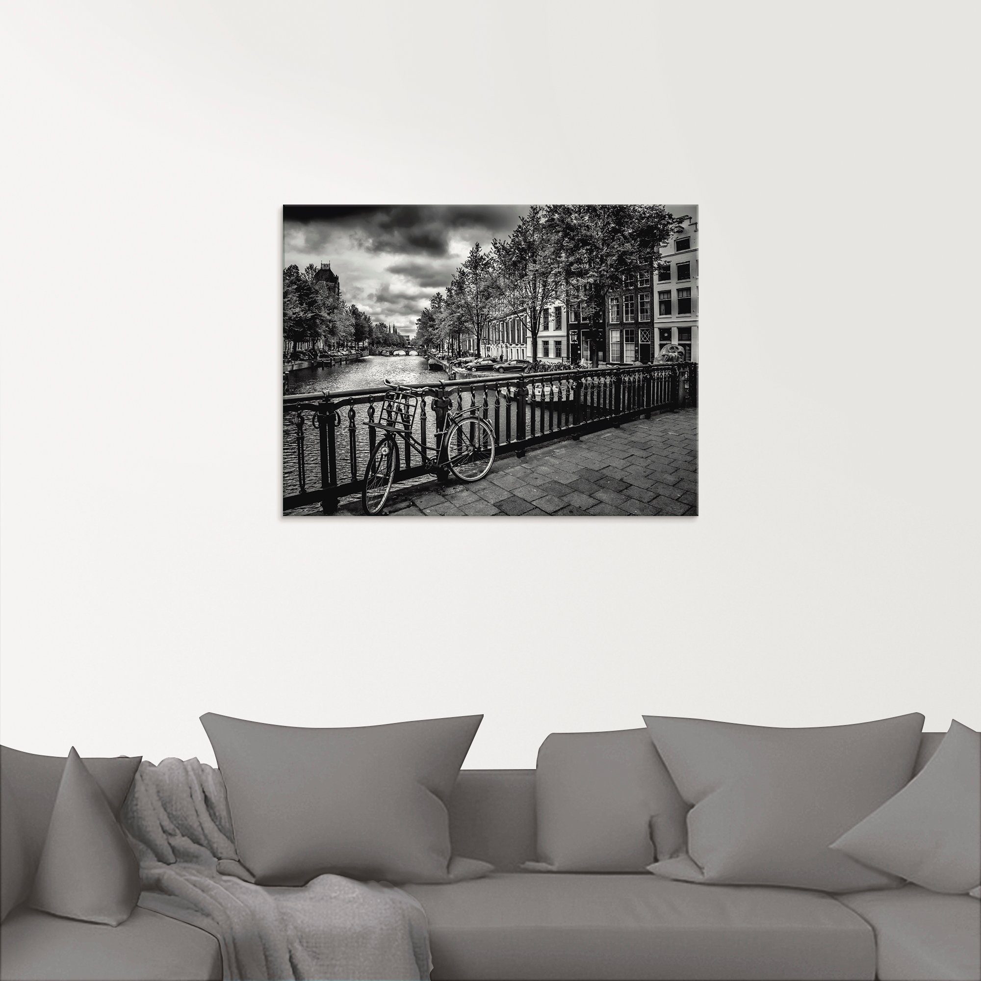 Artland Glasbild »Amsterdam Keizergracht I«, Niederlande (1 Stück)-kaufen