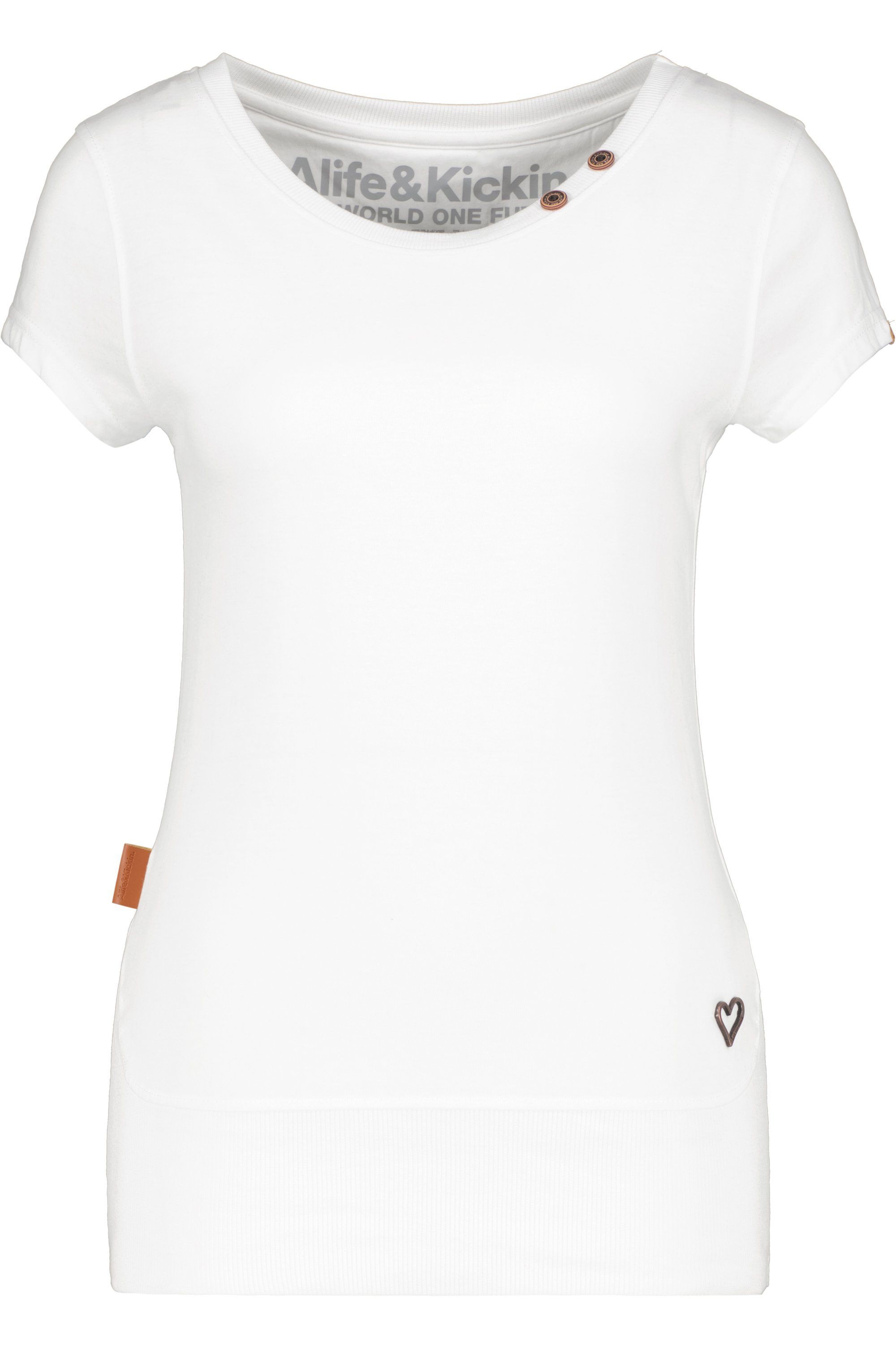 Damen Alife white Shirt & CocoAK Kickin A T-Shirt T-Shirt