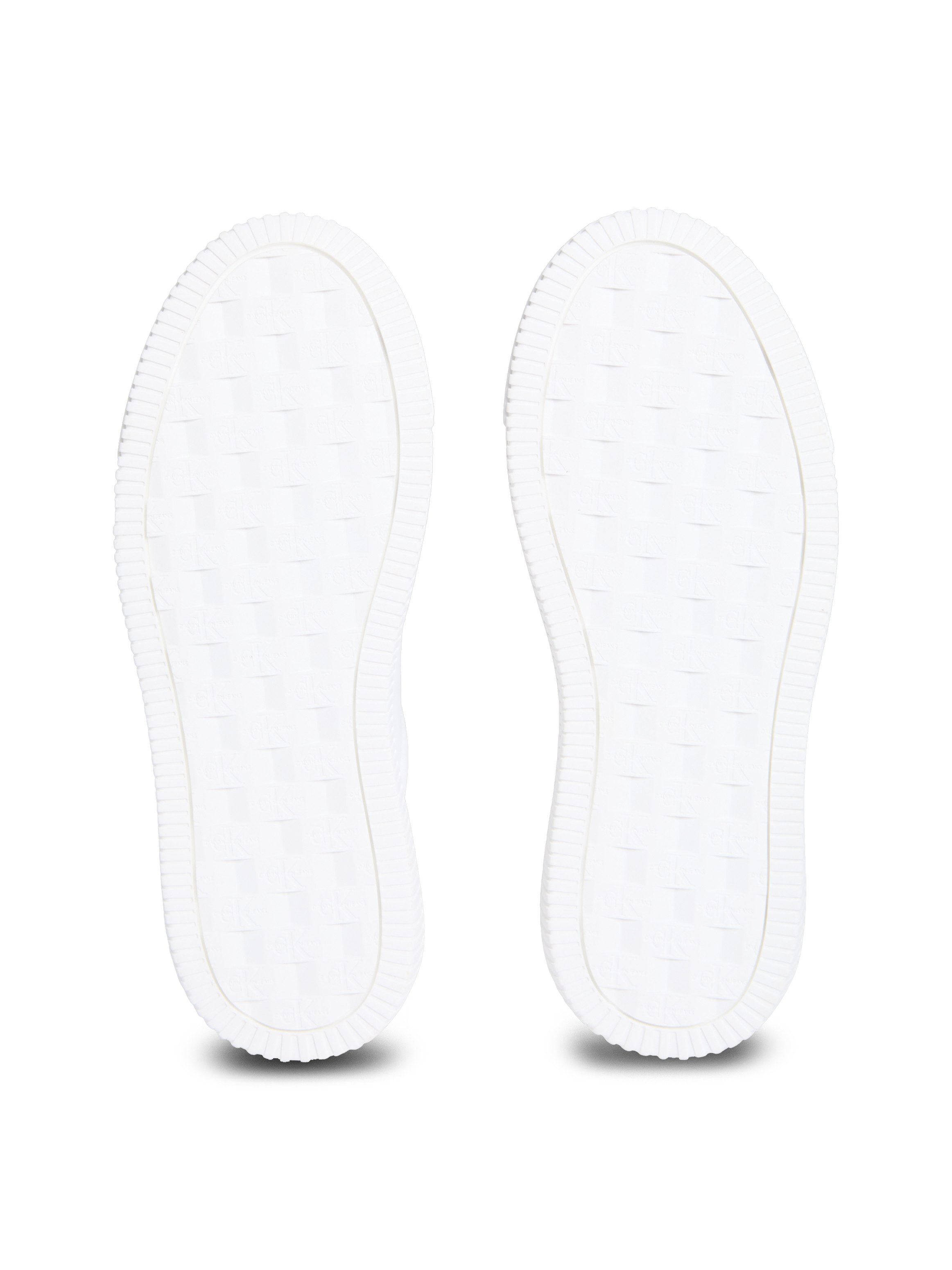 Calvin Klein Jeans CHUNKY CUPSOLE MONO LTH WN Plateausneaker Schnürschuh, Halbschuh, Freizeitsneaker mit seitlichem CK-Logo