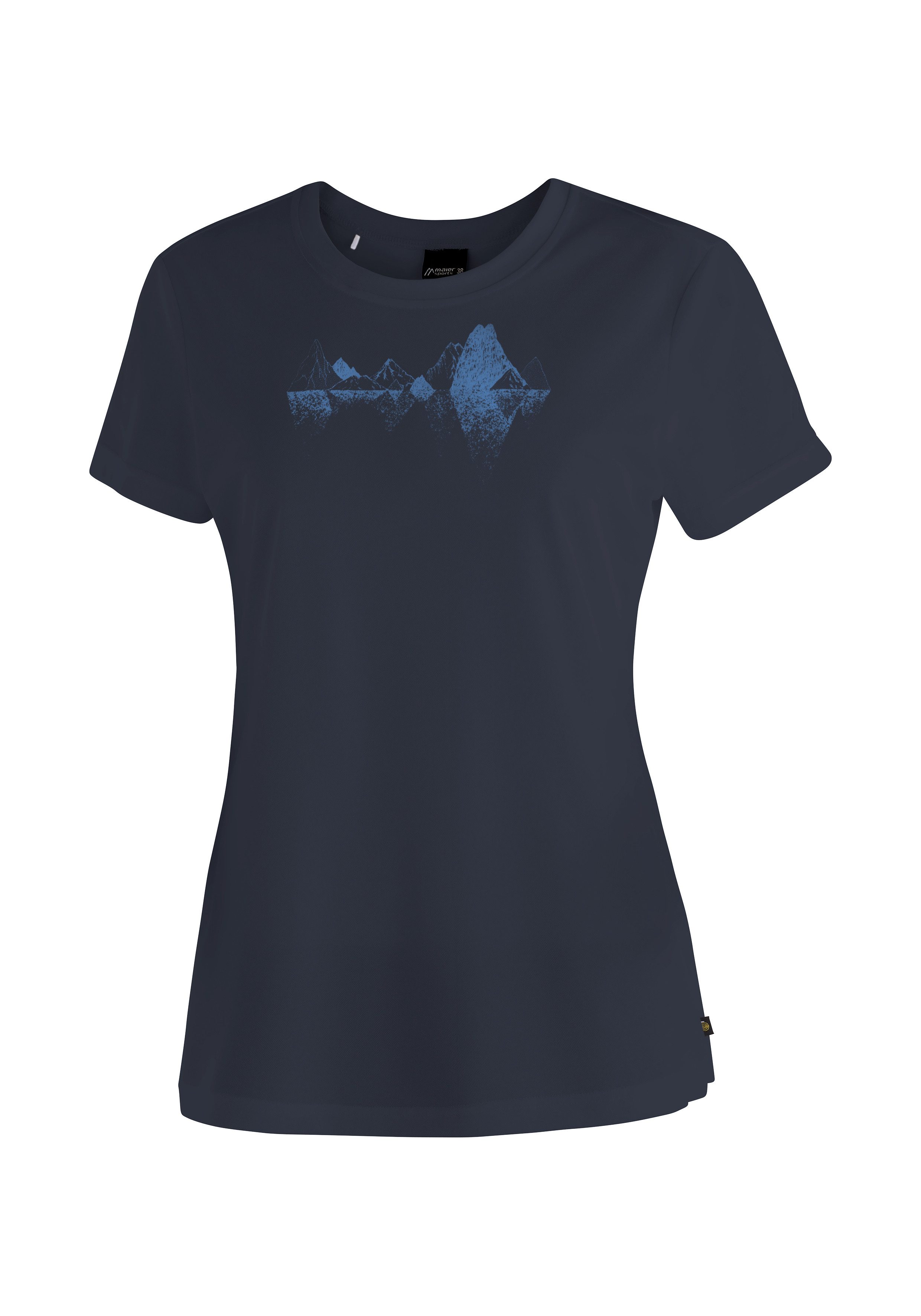 Maier Sports T-Shirt Tilia Pique W Damen Kurzarmshirt, leichtes Sommer Funktionsshirt, Rundhals, Reg Fit