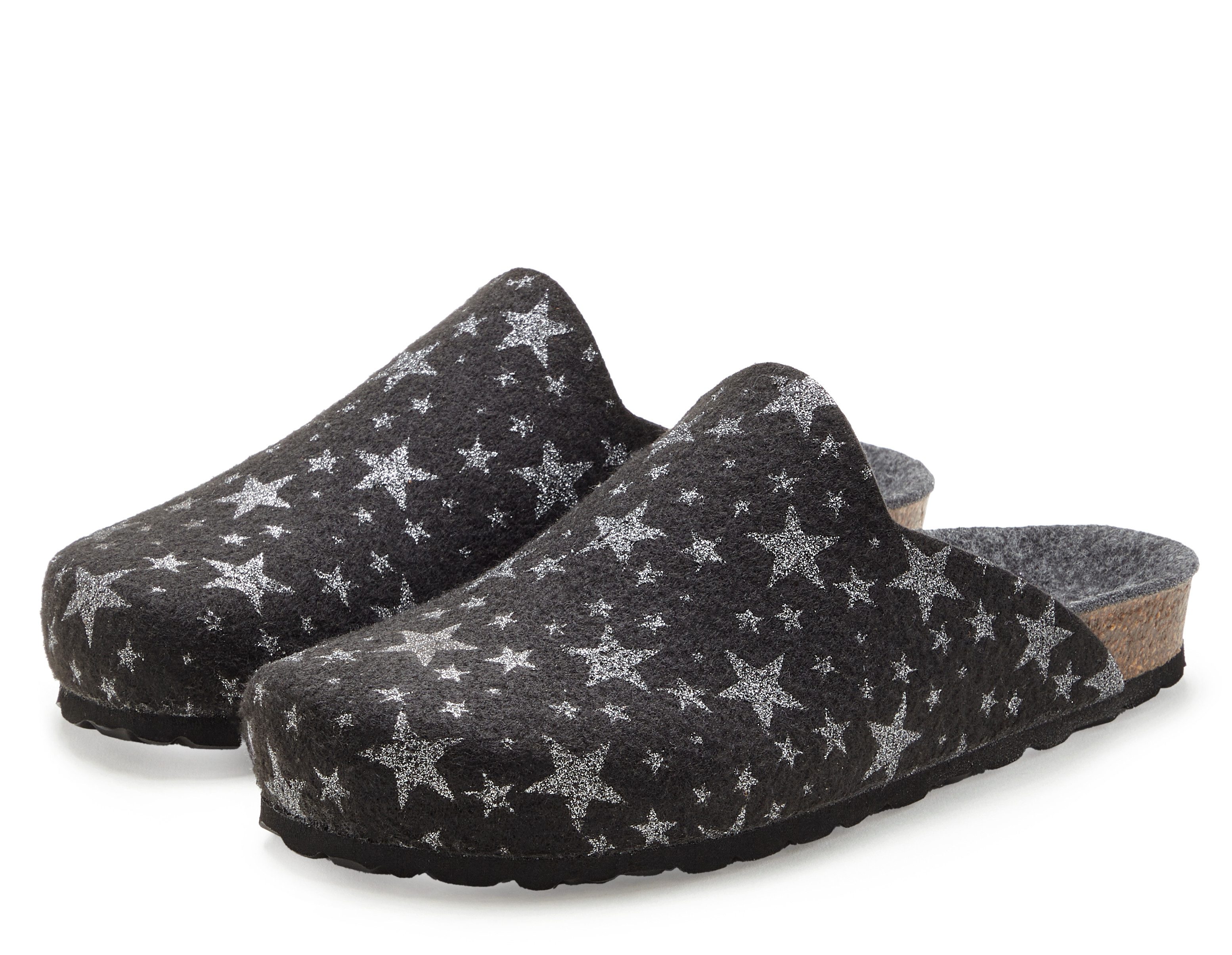 Vivance Dreams Pantolette, Clog, Pantoffel, Hausschuh, Pantolette aus Filz günstig online kaufen