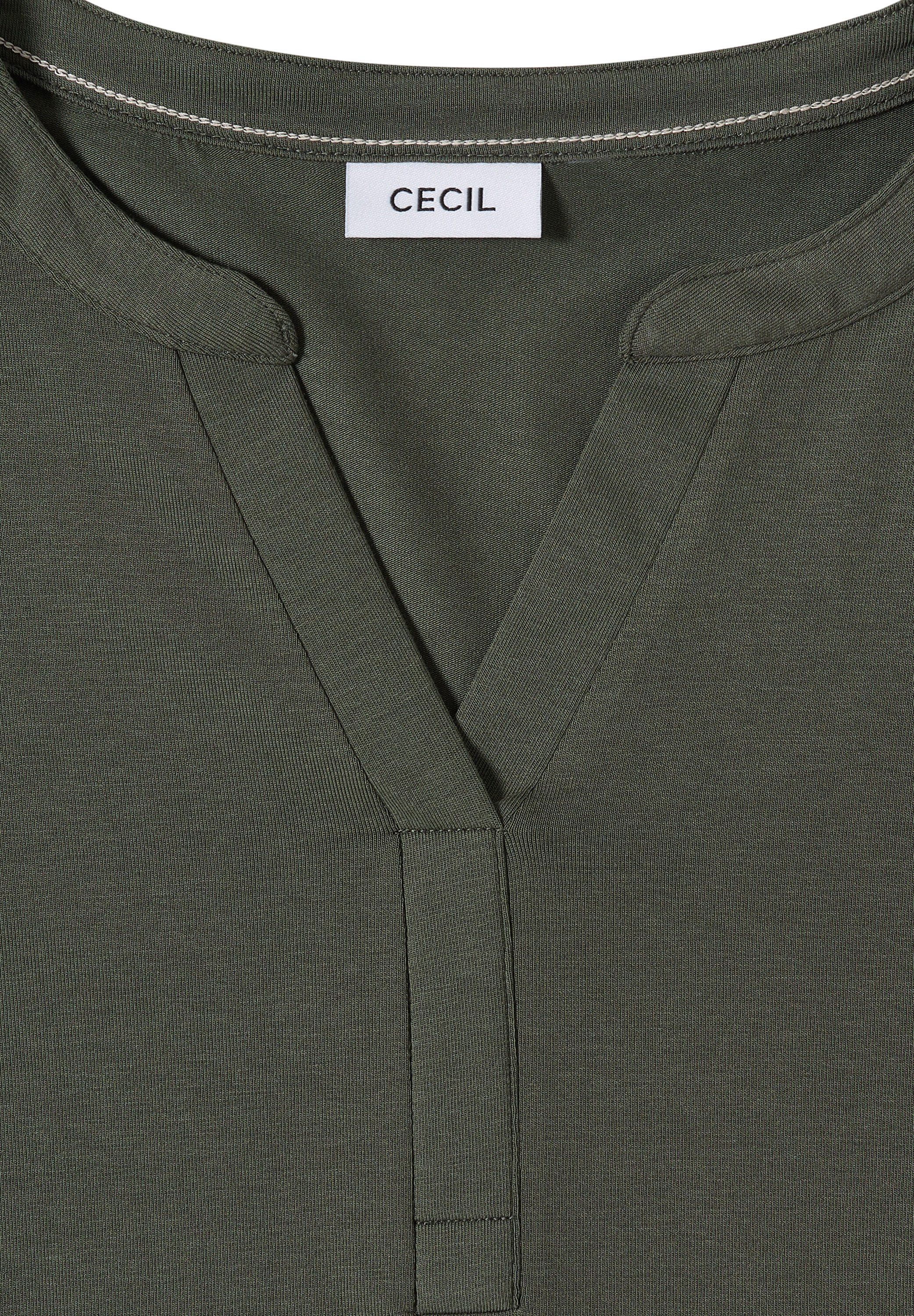 CECIL Langarmshirt im Tunika-Style
