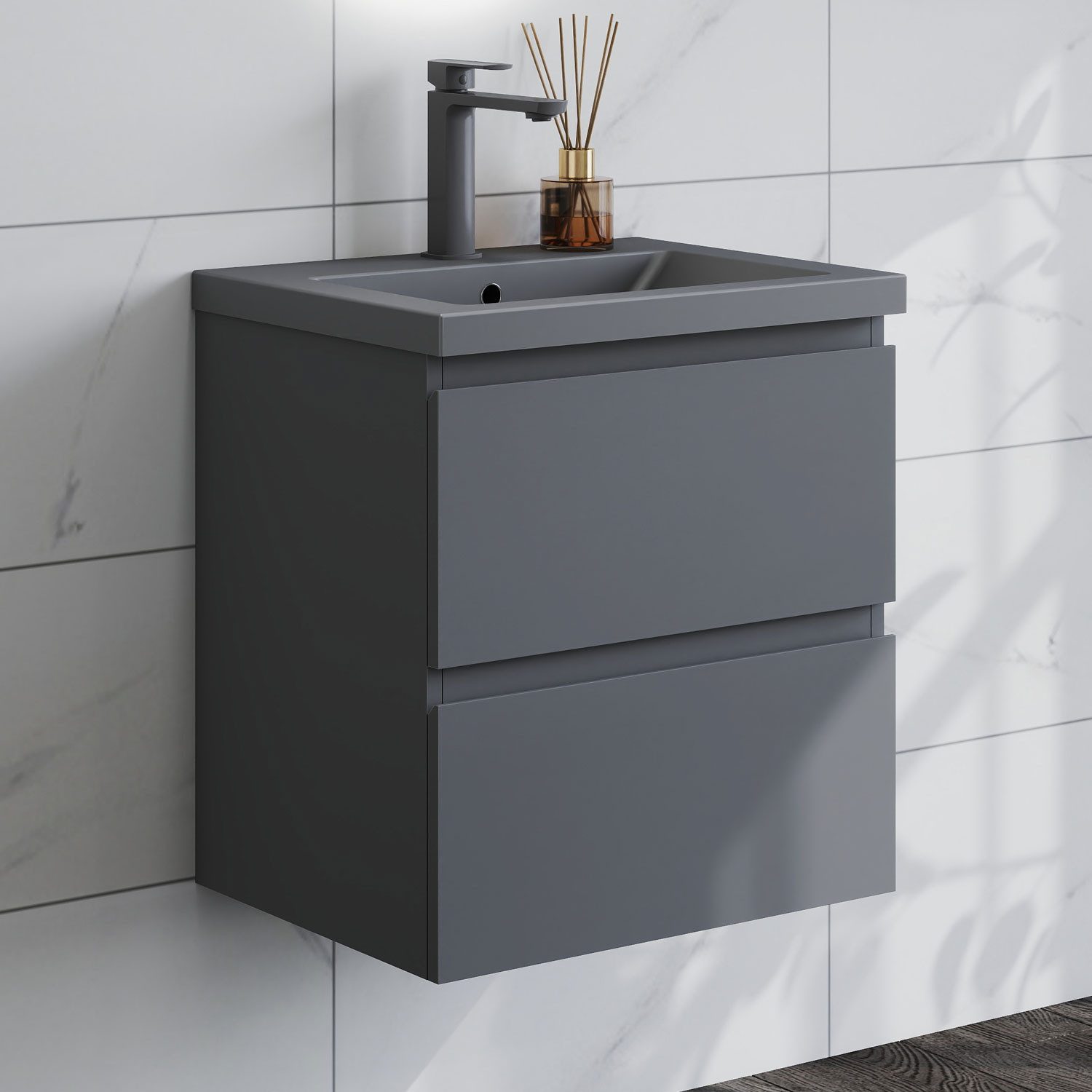 duschspa Waschtisch Waschbecken mit Unterschrank Badschrank Waschplatz Badm günstig online kaufen