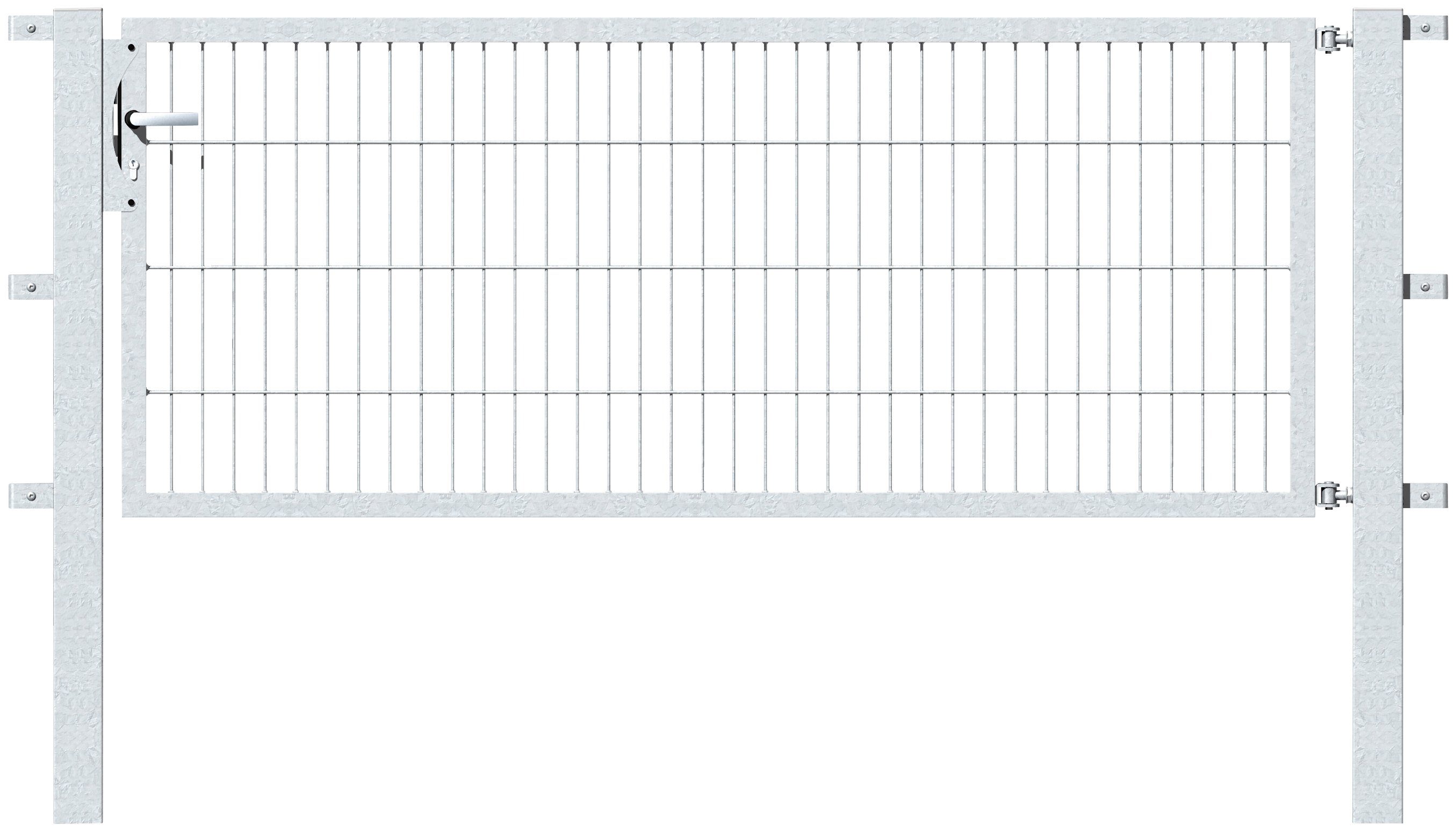 Alberts Zauneinzeltür Flexo, 200 cm Breite, in versch. Höhen