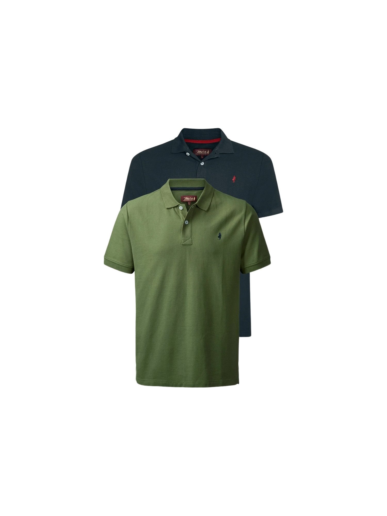 Kurzarmhemd MCS 2er-Pack polo shirts MCHarry