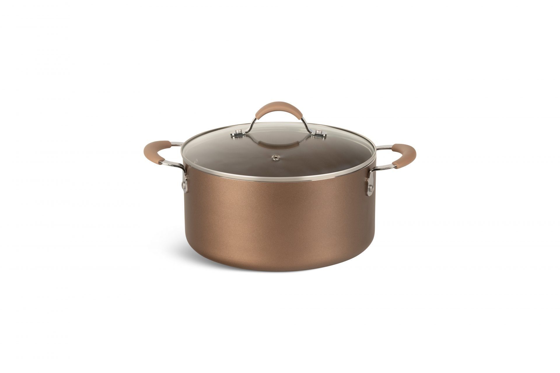 Geschenkidee) ideale Exklusives Kasserolle Zeitloses (20-tlg., Design Topfsets. Topf-Set Backutensilien, Edenberg des GoldTopfset Keramik Aluminium, Küchenutensilien Eine